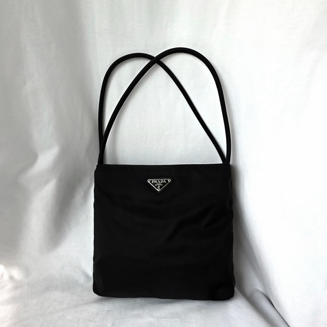 [정품 PRADA] 프라다 두줄 나일론 숄더백 토트백 스몰 상품이미지2