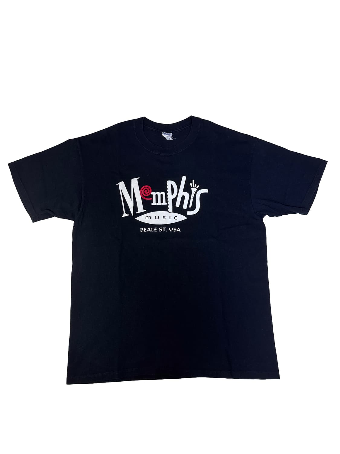 빈티지 00s 멤피스 뮤직 Memphis music 그래픽 티셔츠 XL 상품이미지1