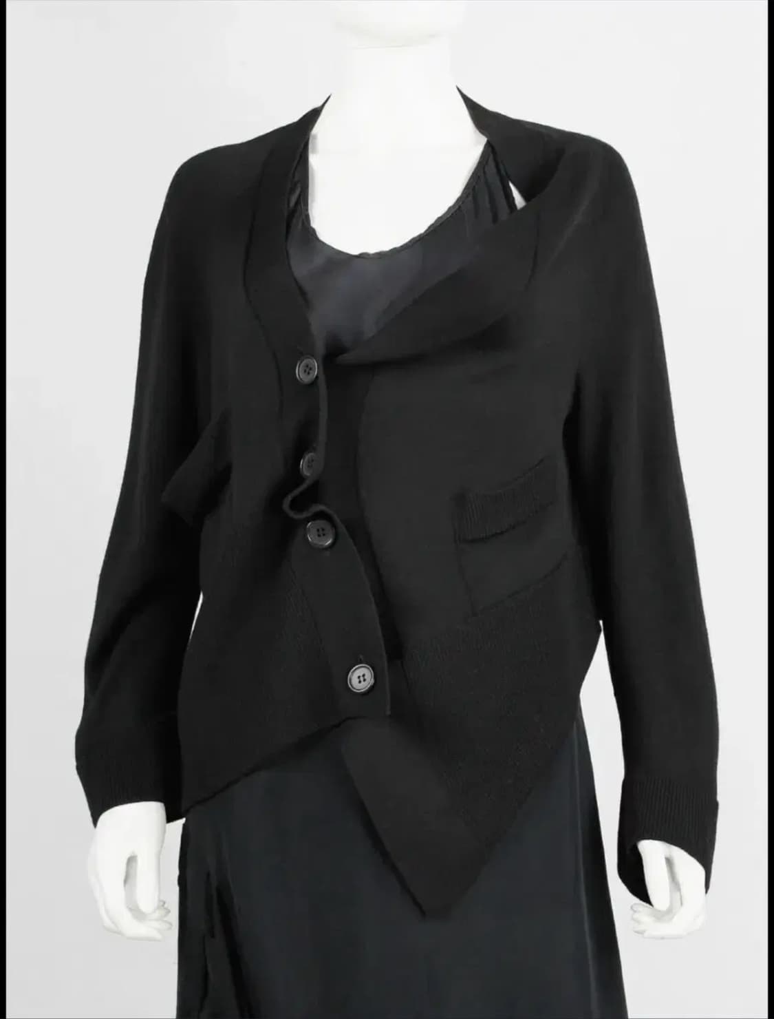 마르지엘라 비대칭 가디건+원피스 상품이미지1