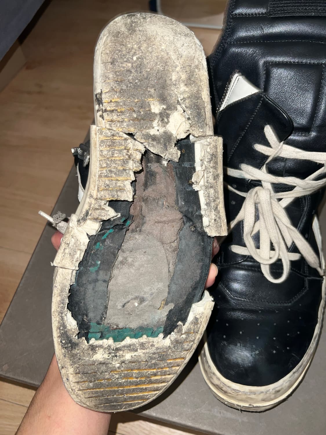 릭오웬스 지오바스켓 나눔합니다  상품이미지2