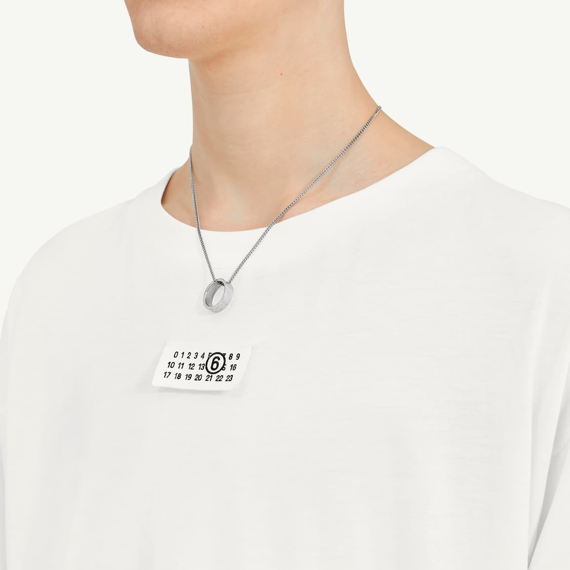 마르지엘라/넘버링 로고 티셔츠 상품이미지5