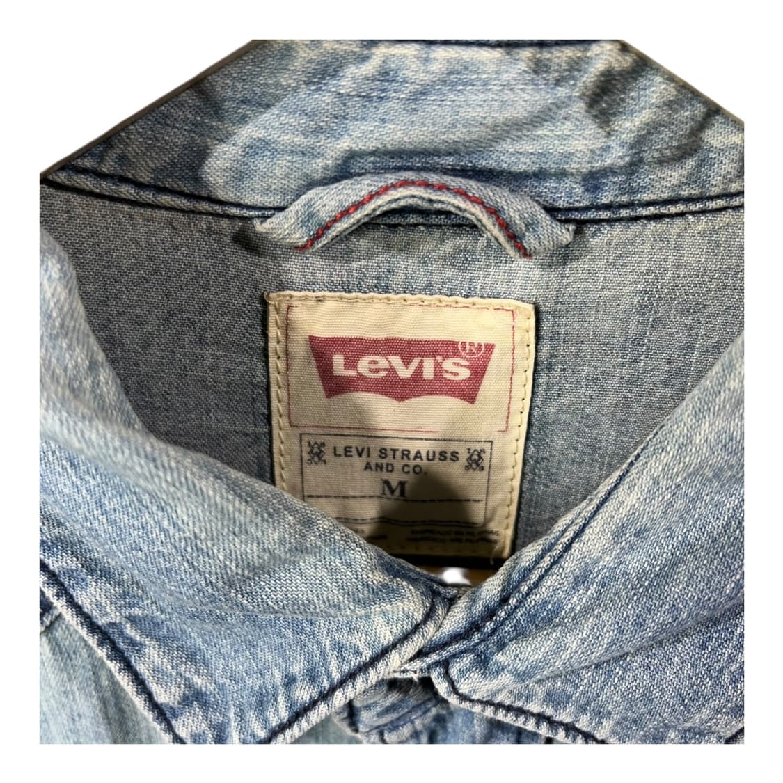 [Levi's] 리바이스 웨스턴 데님셔츠 상품이미지5