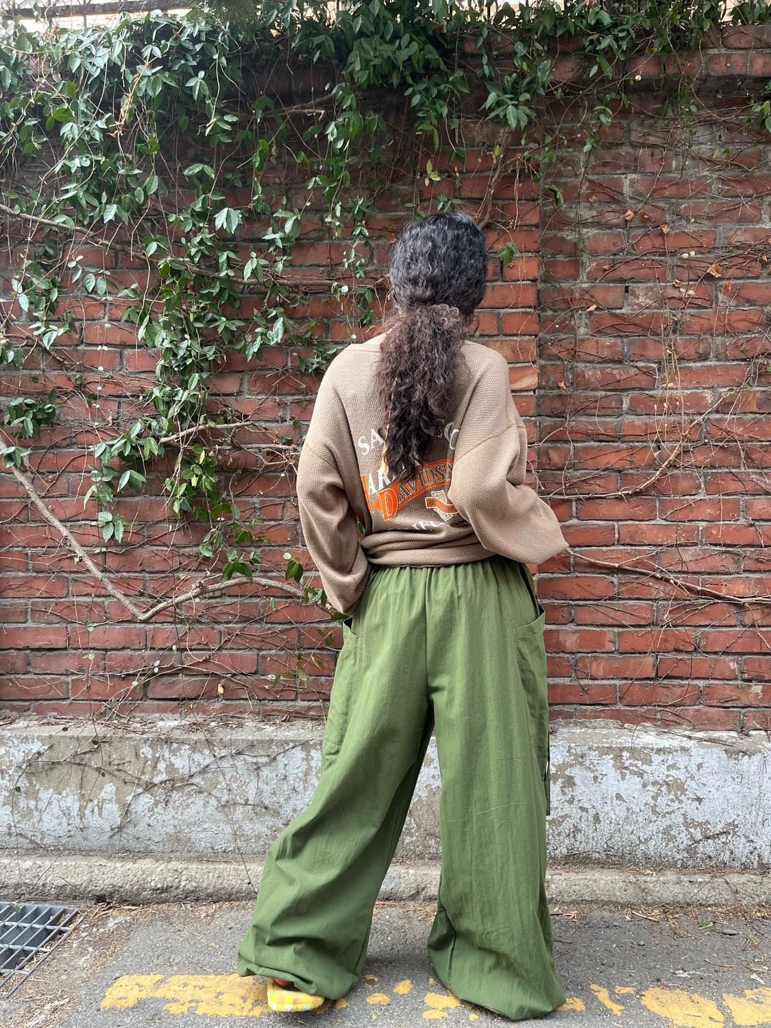 히피 에스닉 문양 와이드 벌룬 팬츠 상품이미지8