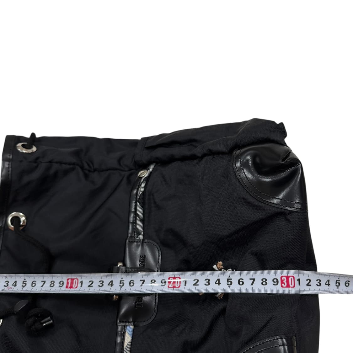 티니위니 빈티지 Y2K 베어 버클 복조리 백팩 가방 블랙 상품이미지7