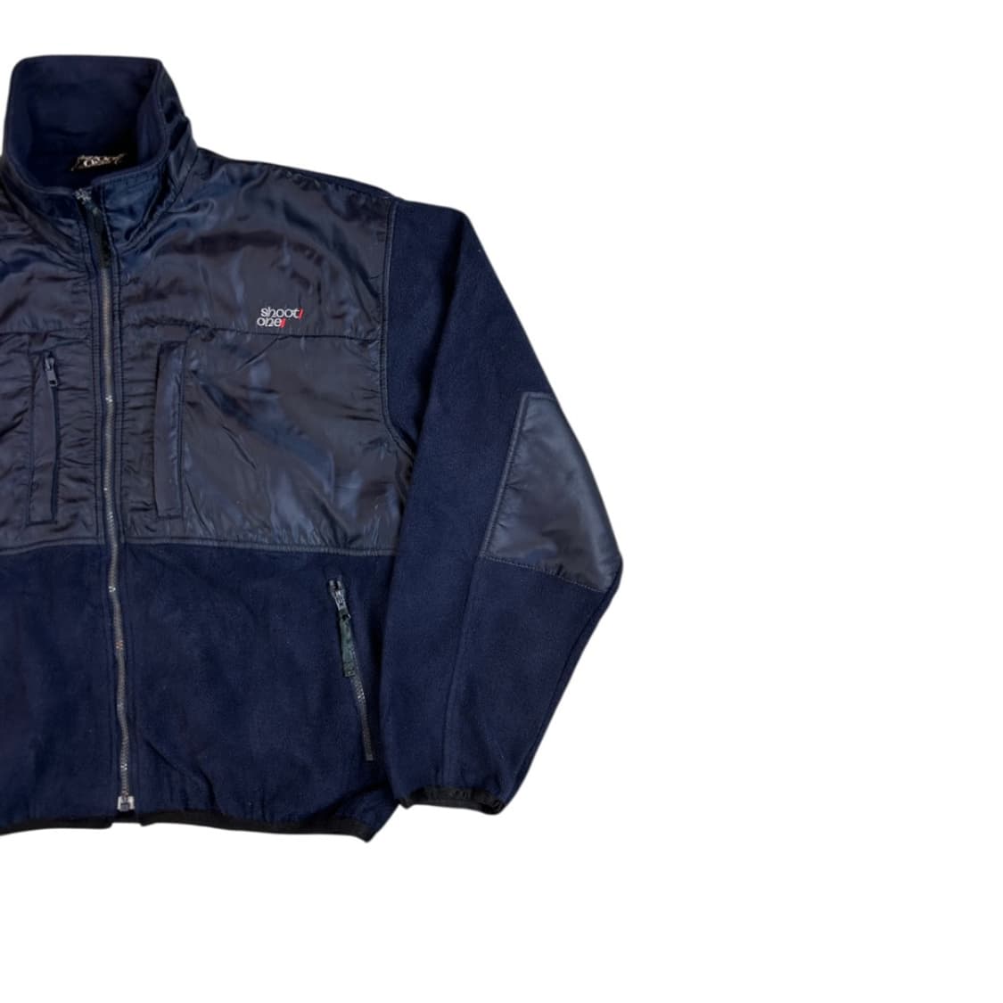 (L) JPN 슛원 빈티지 배색 플리스 집업 OJ-021 상품이미지4