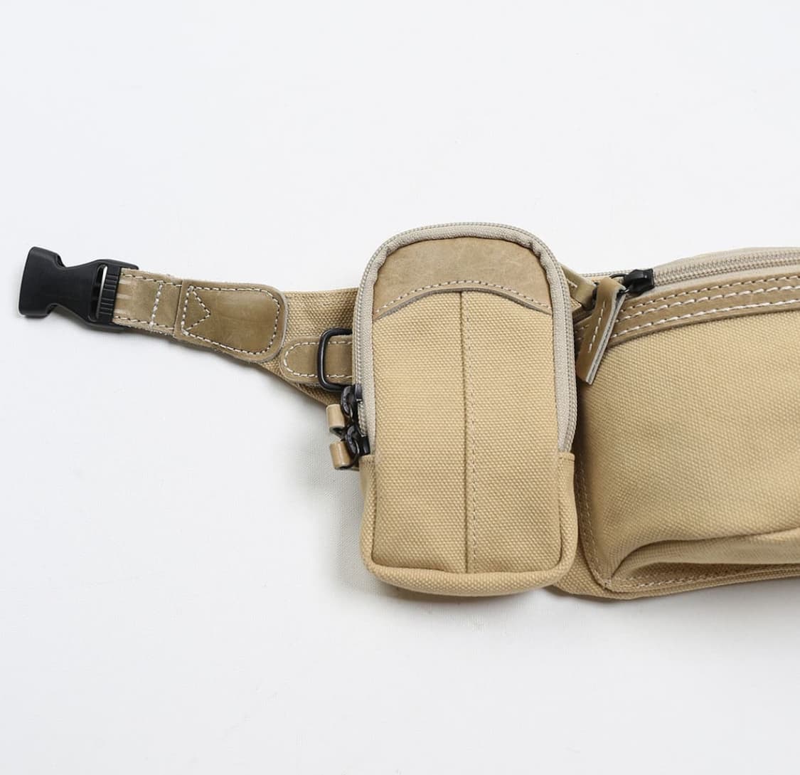 요시다 포터 베이지 웨이스트 백 상품이미지4