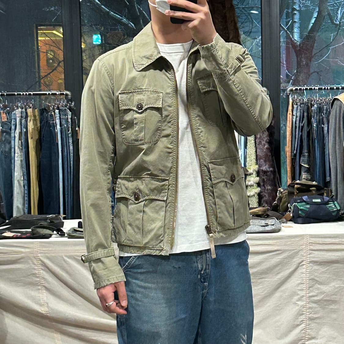 S) 폴로 랄프로렌 사파리 필드 자켓 올리브 상품이미지10