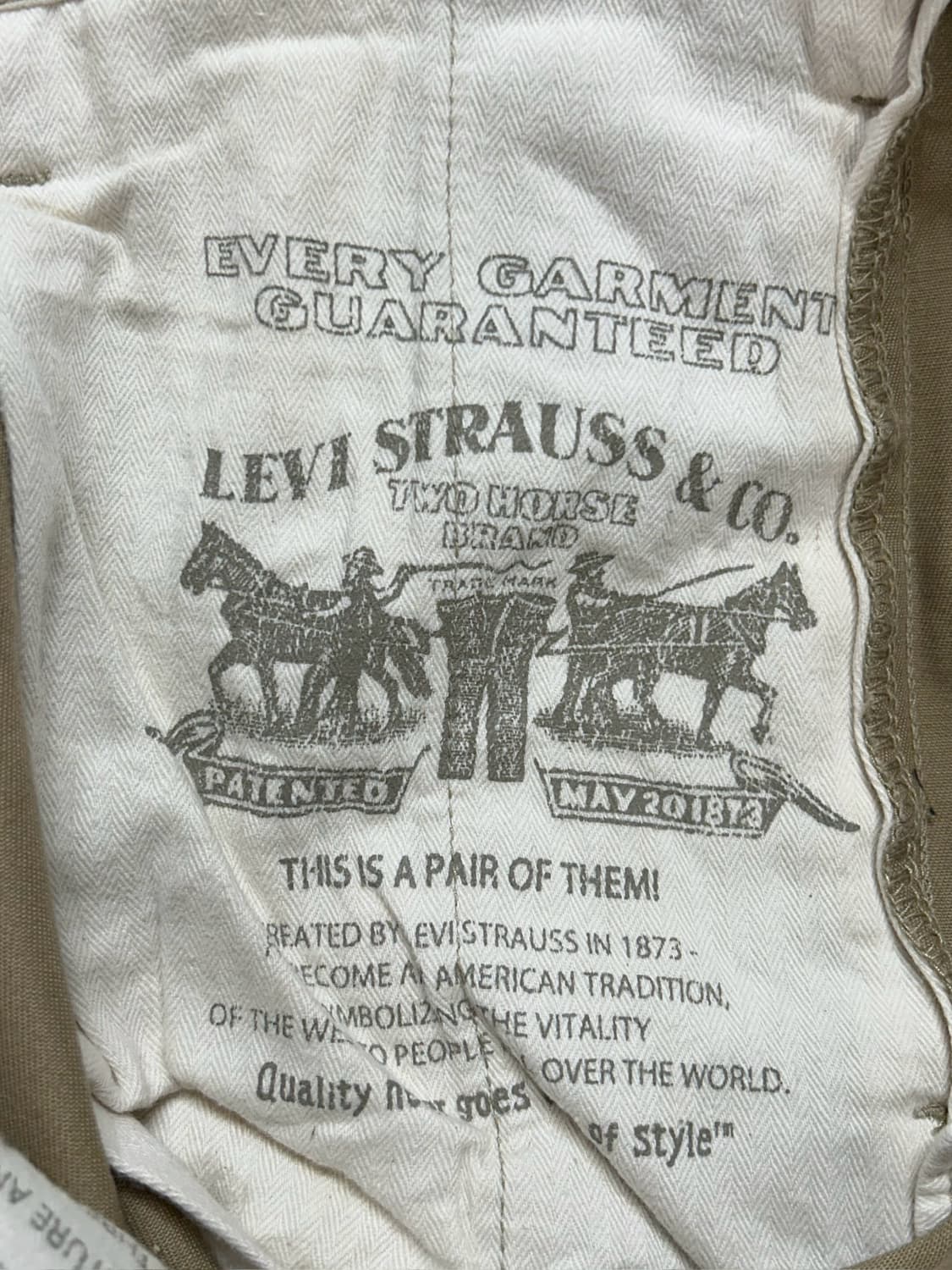 LEVI'S cotton pants 상품이미지9