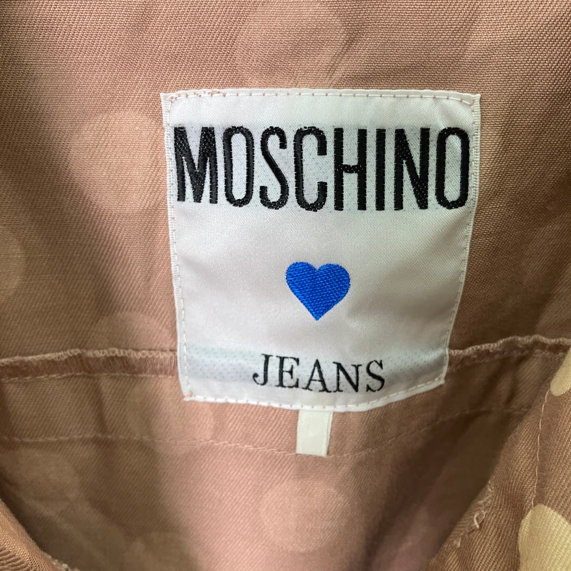 모스키노 도트 코튼 크롭 자켓 상품이미지3