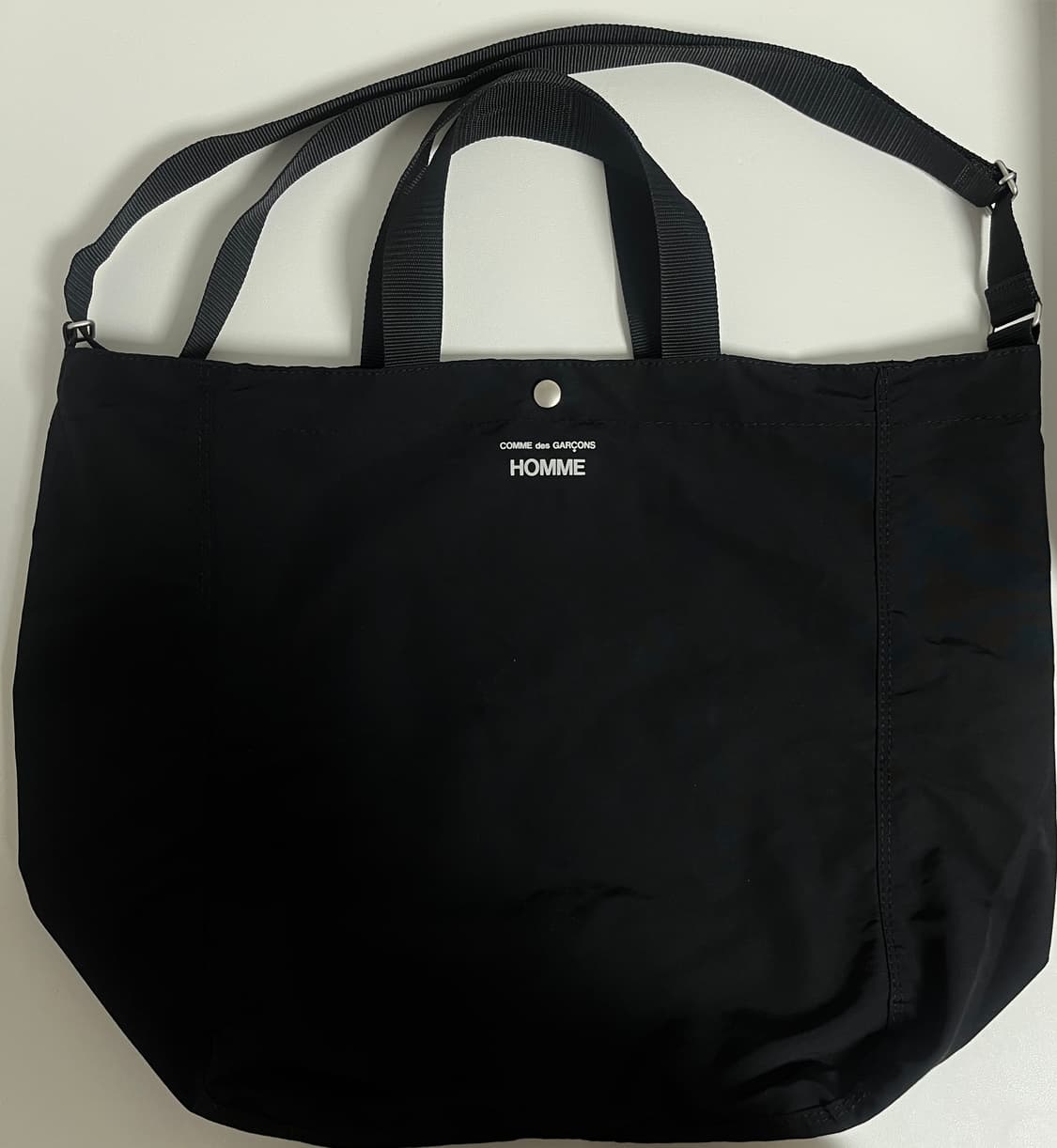 꼼데가르송 옴므 나일론 2way 토트백 상품이미지5