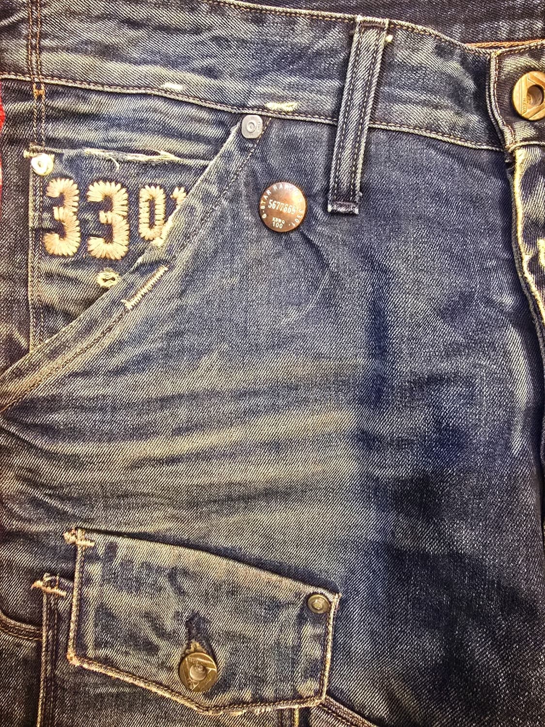 지스타로우(G-Star RAW) 3D 바이커 데님팬츠 상품이미지7