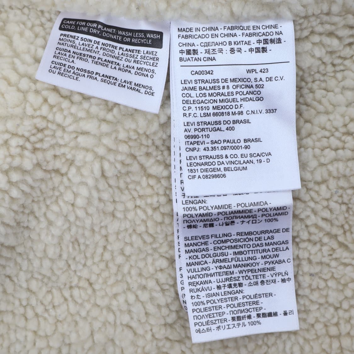 리바이스 쉐르파 데님 트러커 자켓 상품이미지9