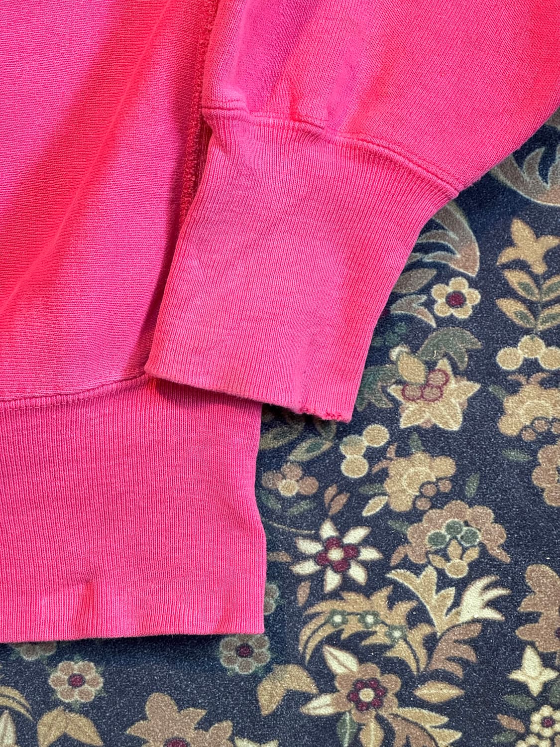 90s 빈티지 챔피온 리버스위브 네온핑크 스웻셔츠 상품이미지3