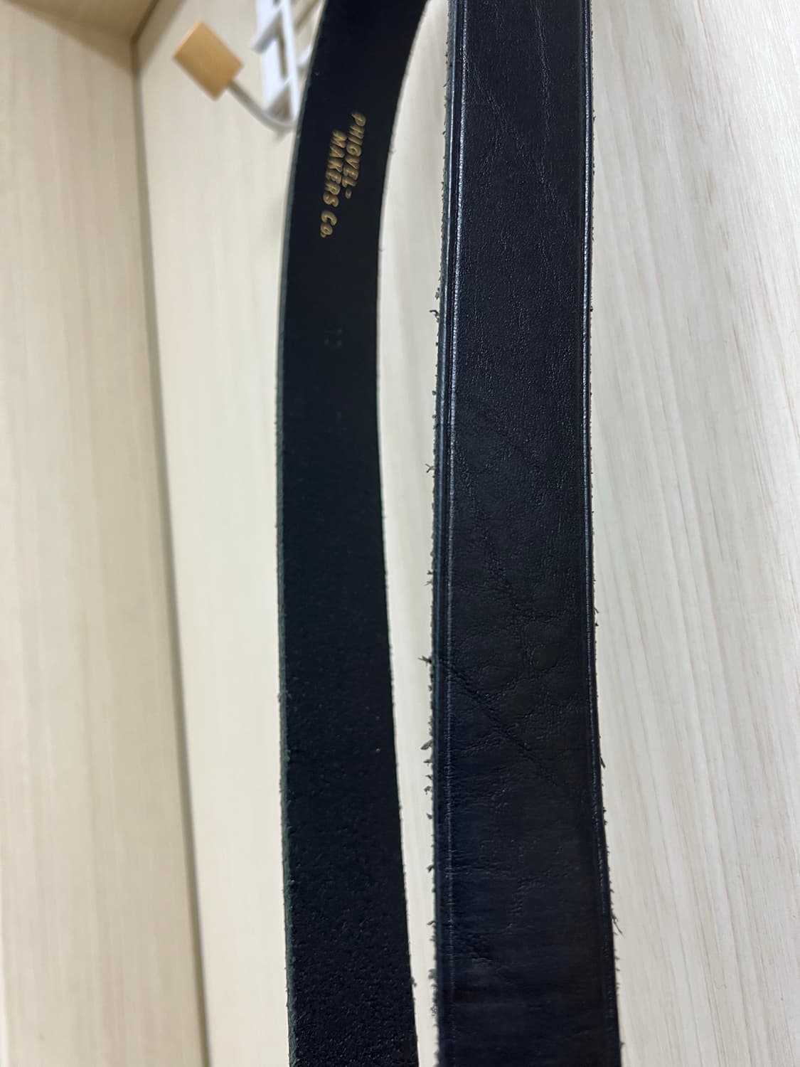 피그벨 히콕 벨트(블랙X황동 / 32사이즈) 상품이미지2