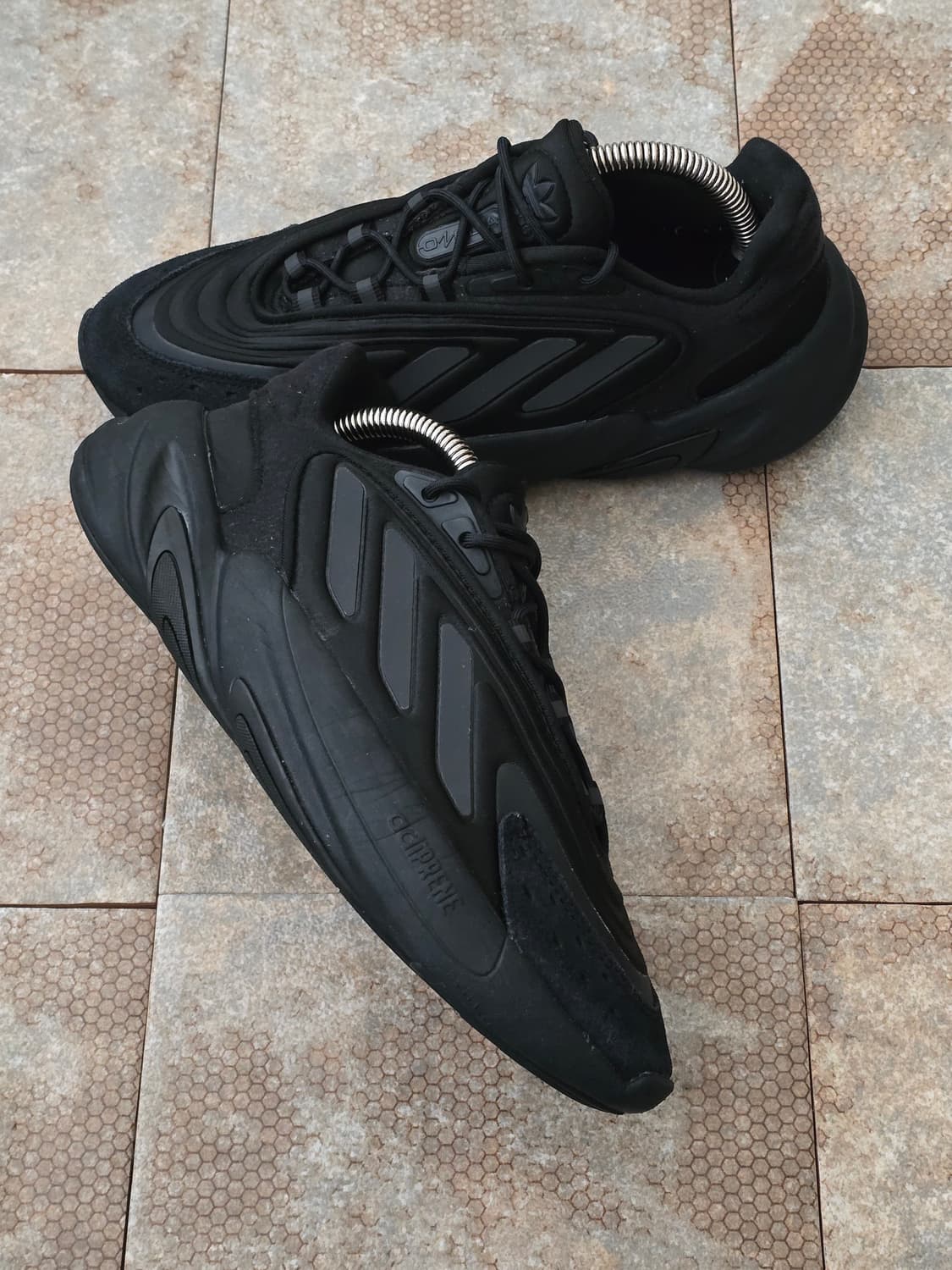 (230)아디다스 오젤리아 트리플 블랙 상품이미지6