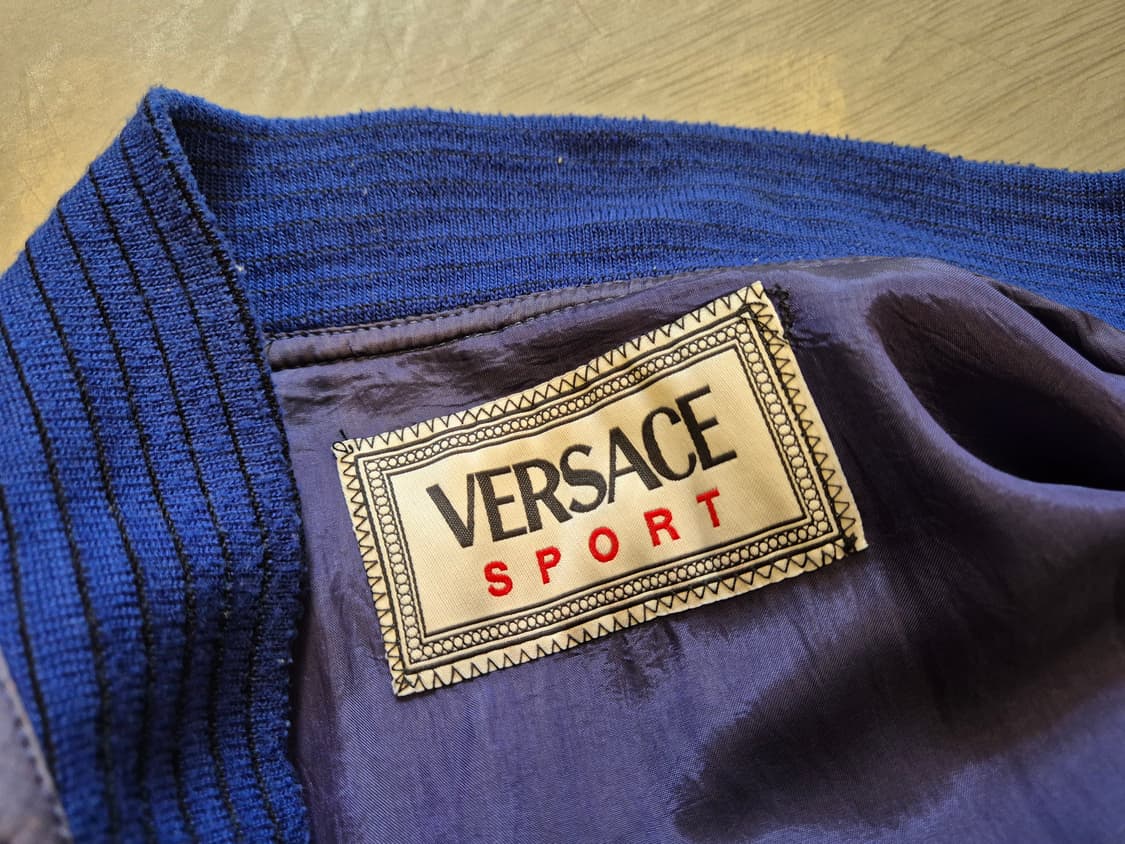 90s VERSACE SPORT BOMBER JACKET 상품이미지9