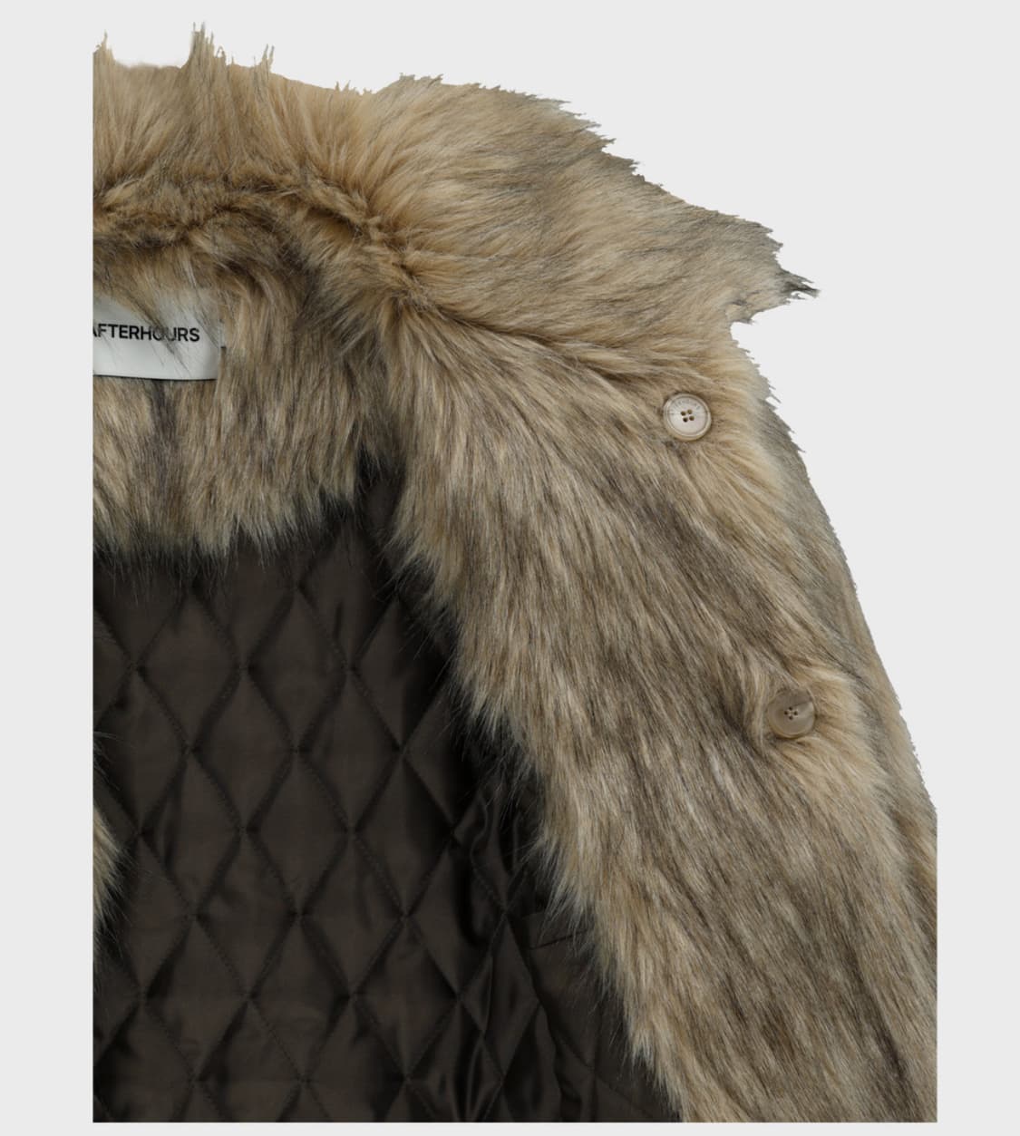 애프터아워즈 오버사이즈 퍼자켓 V3 size1 상품이미지7