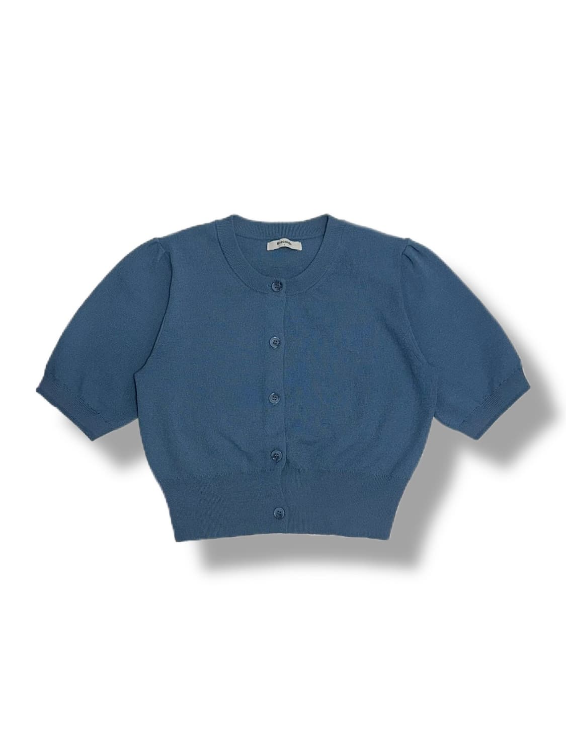 에잇세컨즈 반소매 퍼프 가디건 상품이미지1