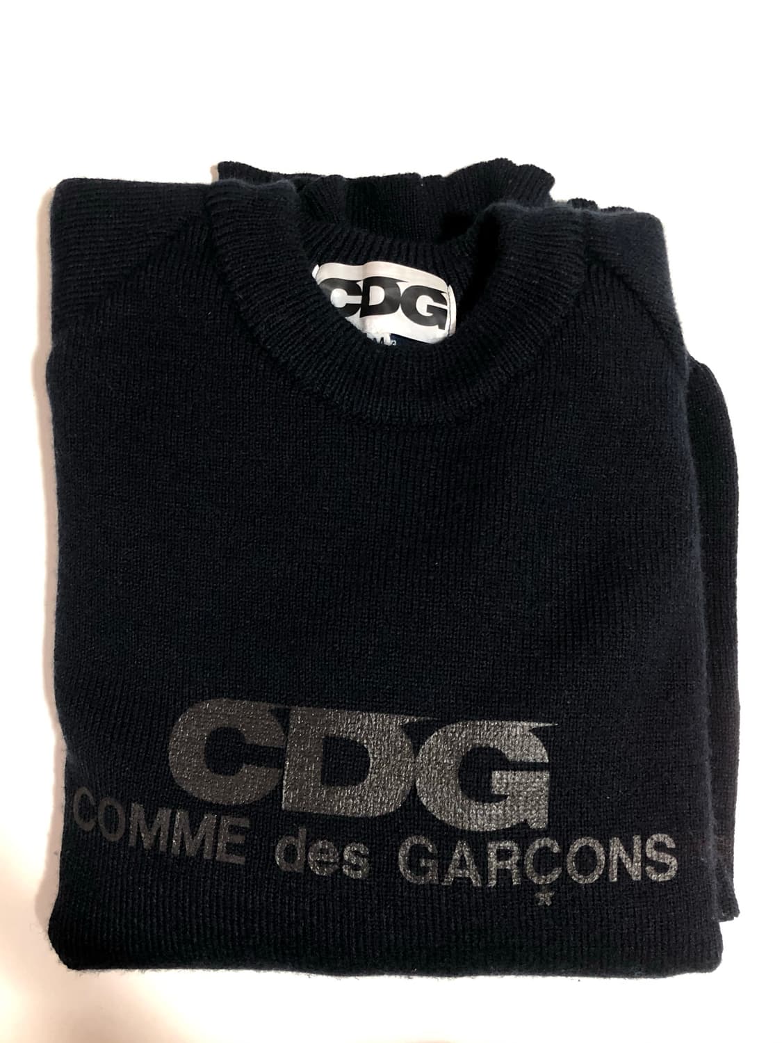 CDG 꼼데가르송 니트 M 블랙 상품이미지2