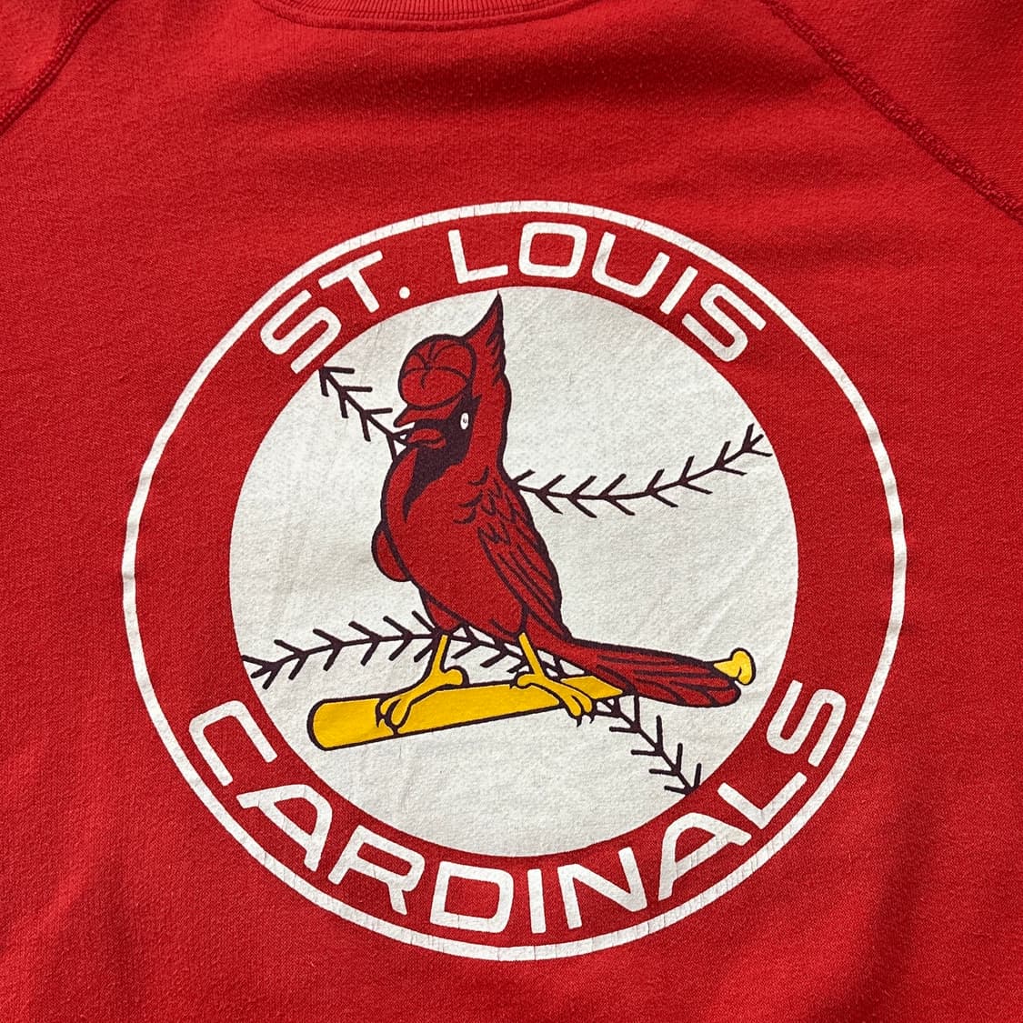 80s USA 트렌치 카디날스 빈티지 스웻셔츠 L 상품이미지3
