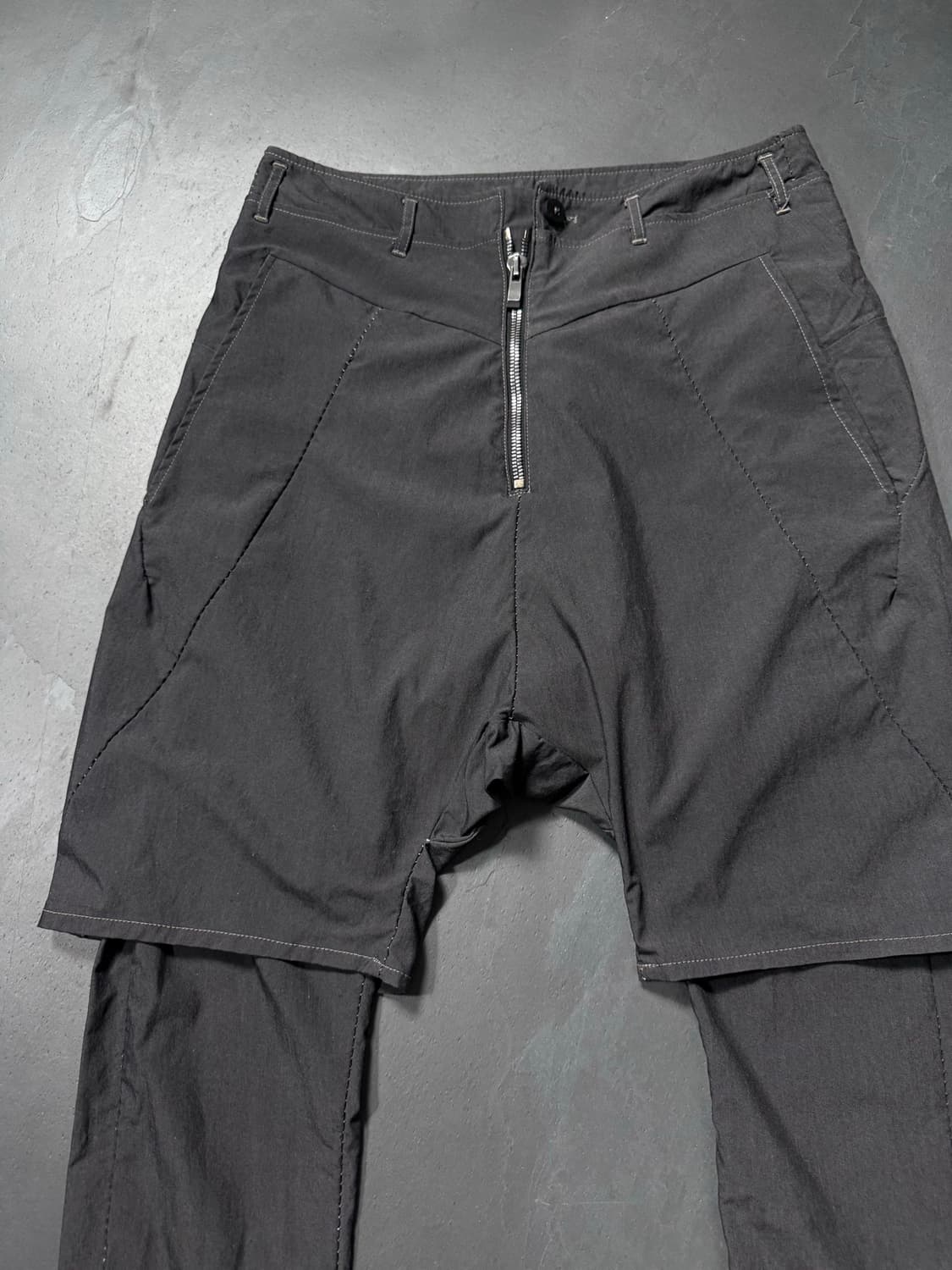 Incarnation Layered Drop-Crotch Pants  상품이미지3