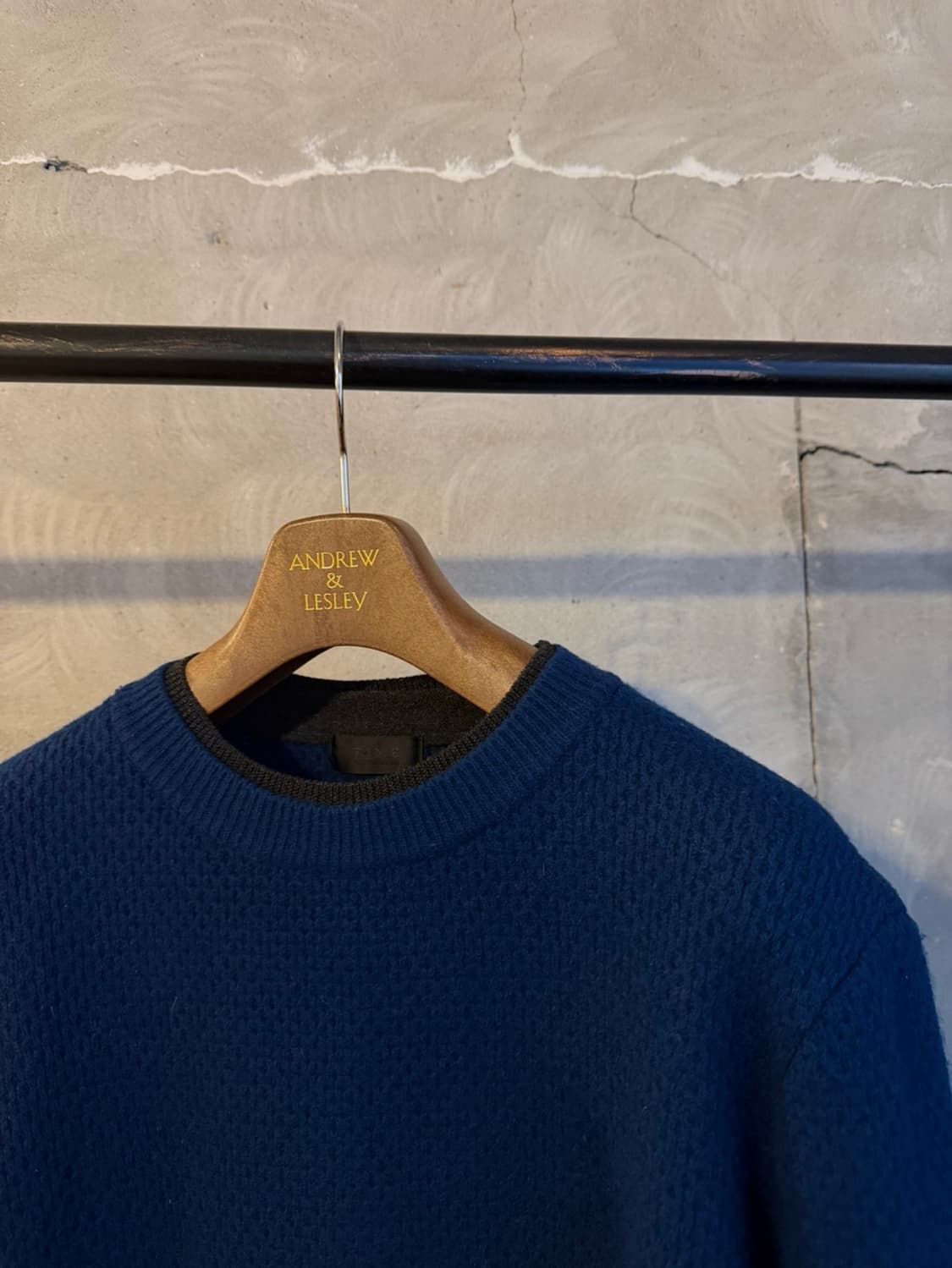 타임 옴므 와플 니트 슬림100 상품이미지4