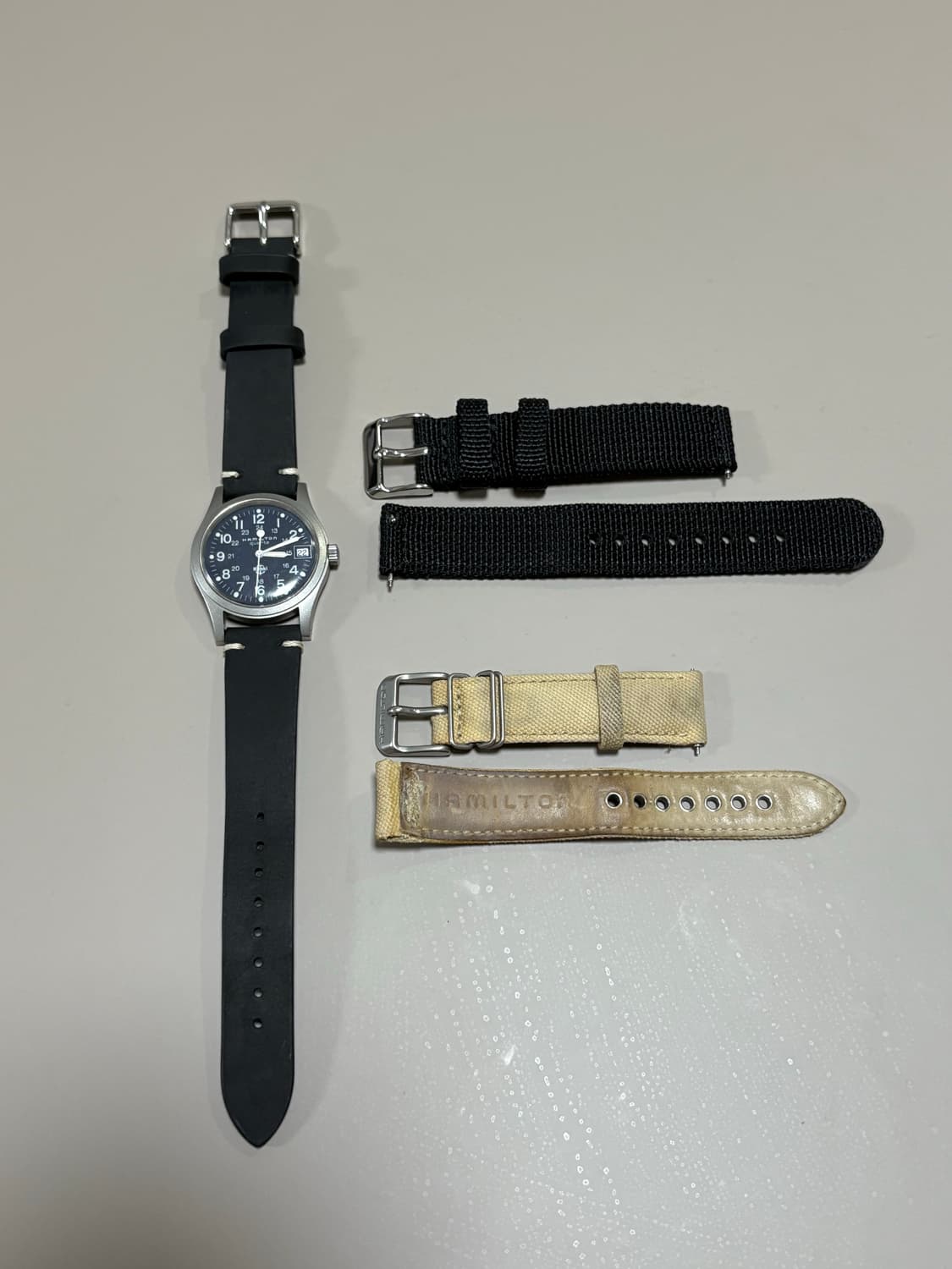 해밀턴 카키필드 9797 빈티지 청판 상품이미지7