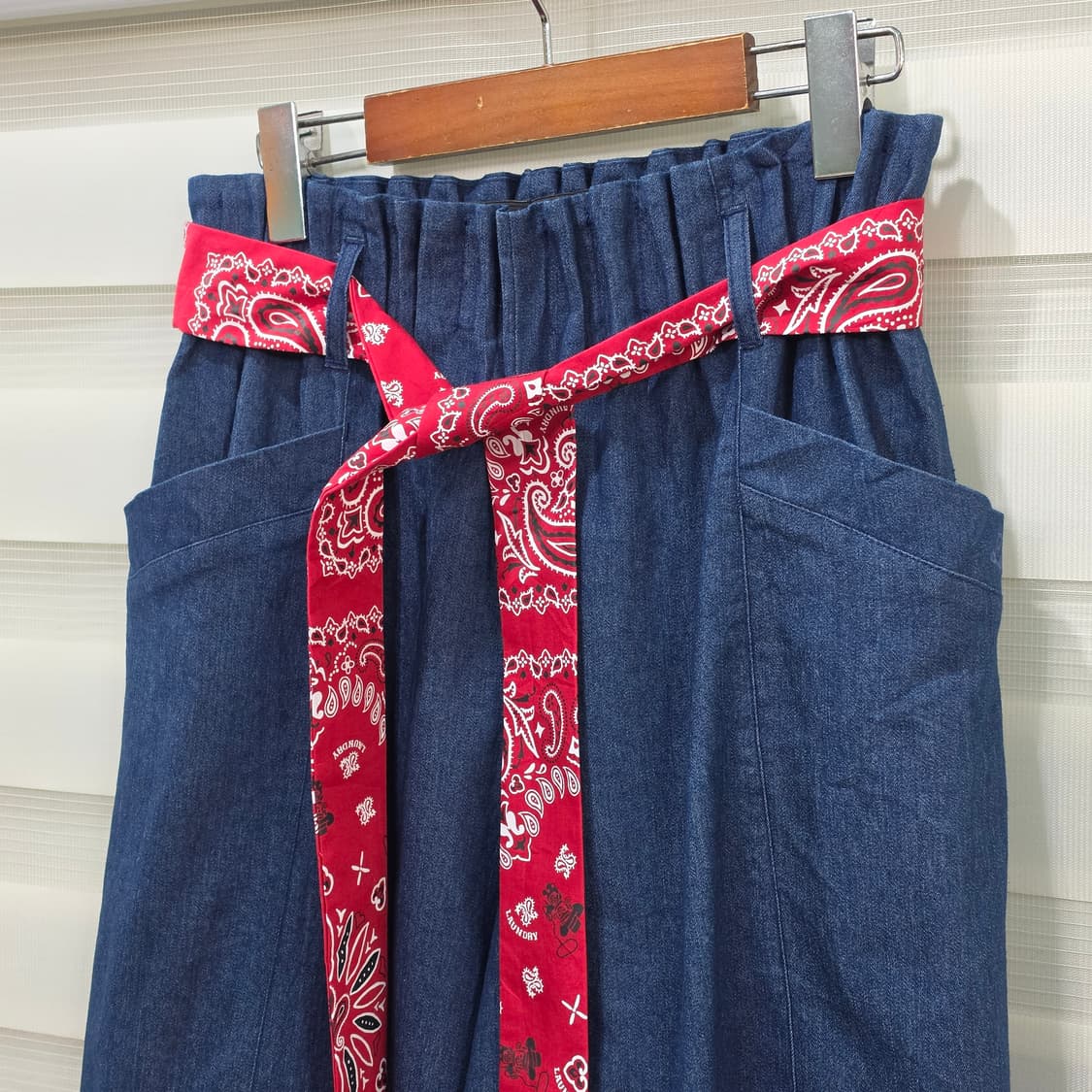 일본 Laundry 와이드 크롭팬츠- 우먼프리 상품이미지2