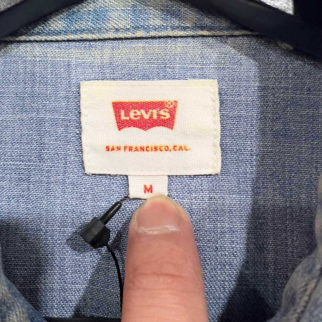 리바이스 워크 데님셔츠 상품이미지5