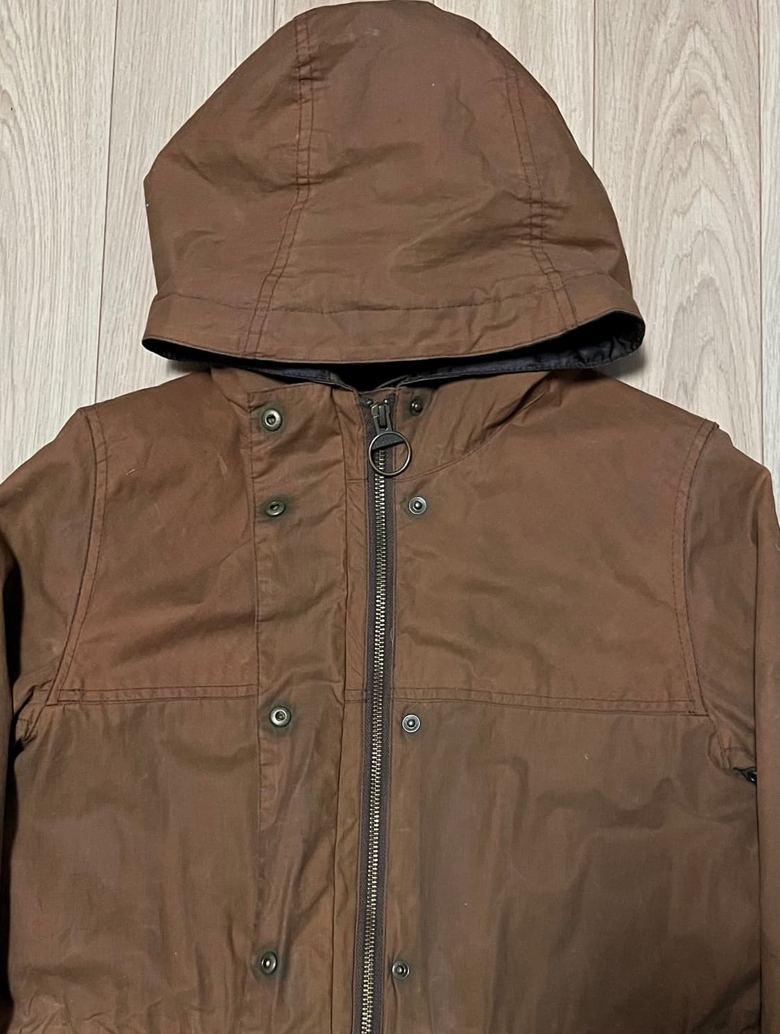 바버 Barbour 여성 왁스 자켓 UK10 브라운 상품이미지2