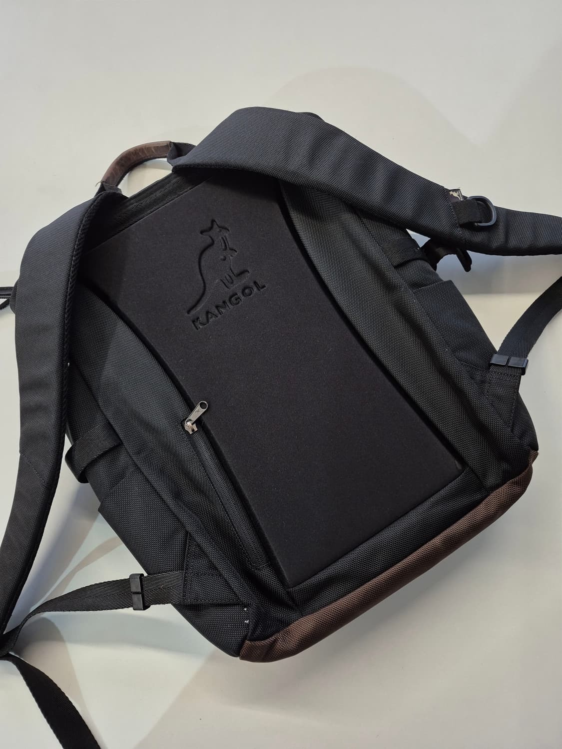 캉골 블랙 백팩 가방 상품이미지3