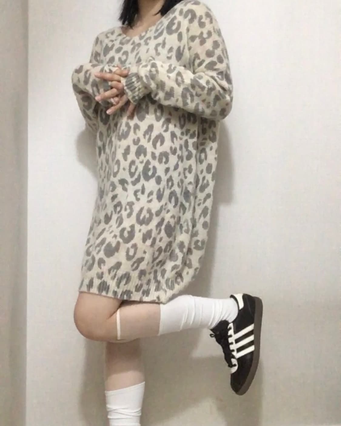 LOWRYS FARM animal knit ops 상품이미지8