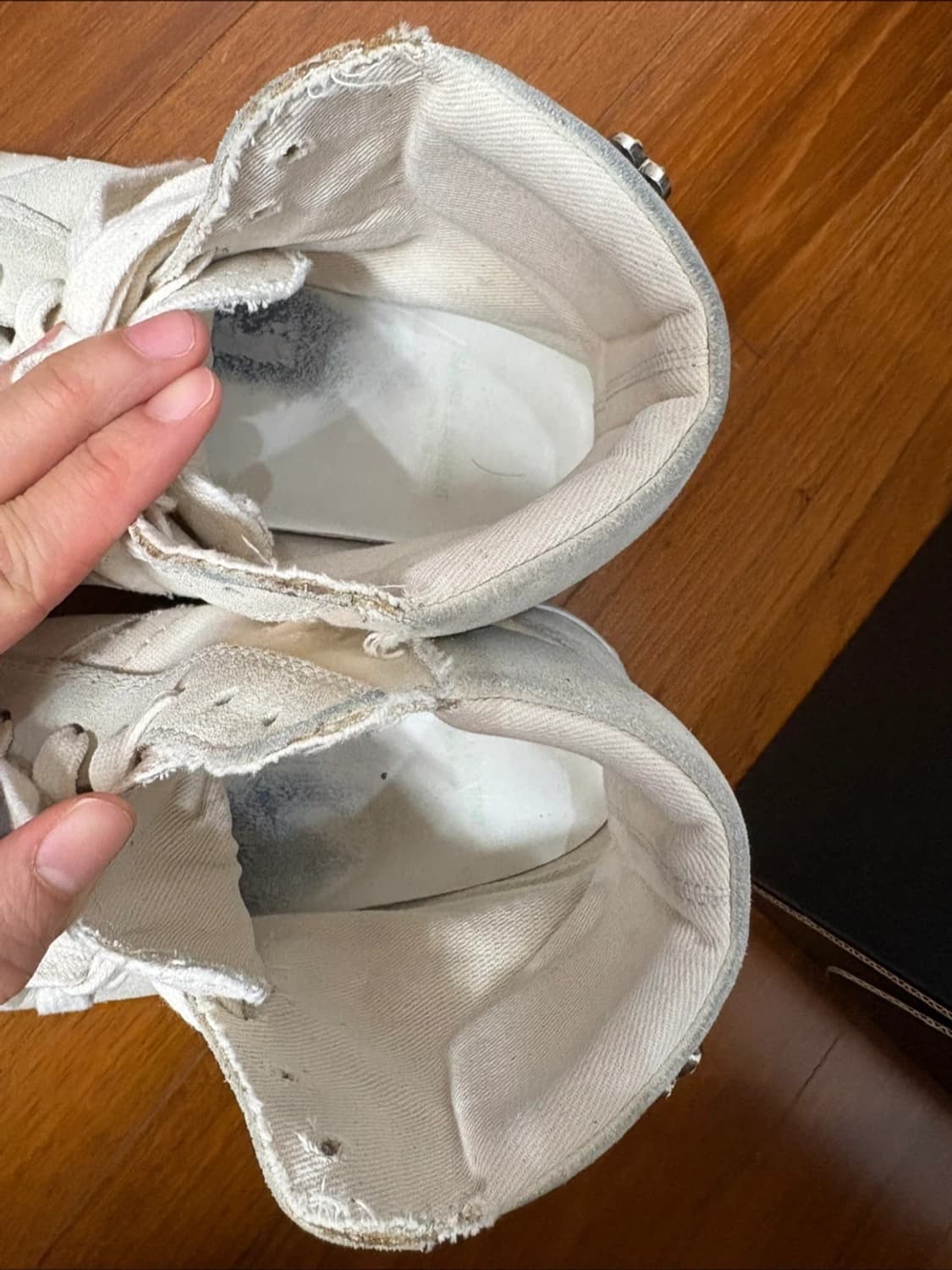 생로랑 forever smoking 하이탑 스니커즈 40사이즈 상품이미지8