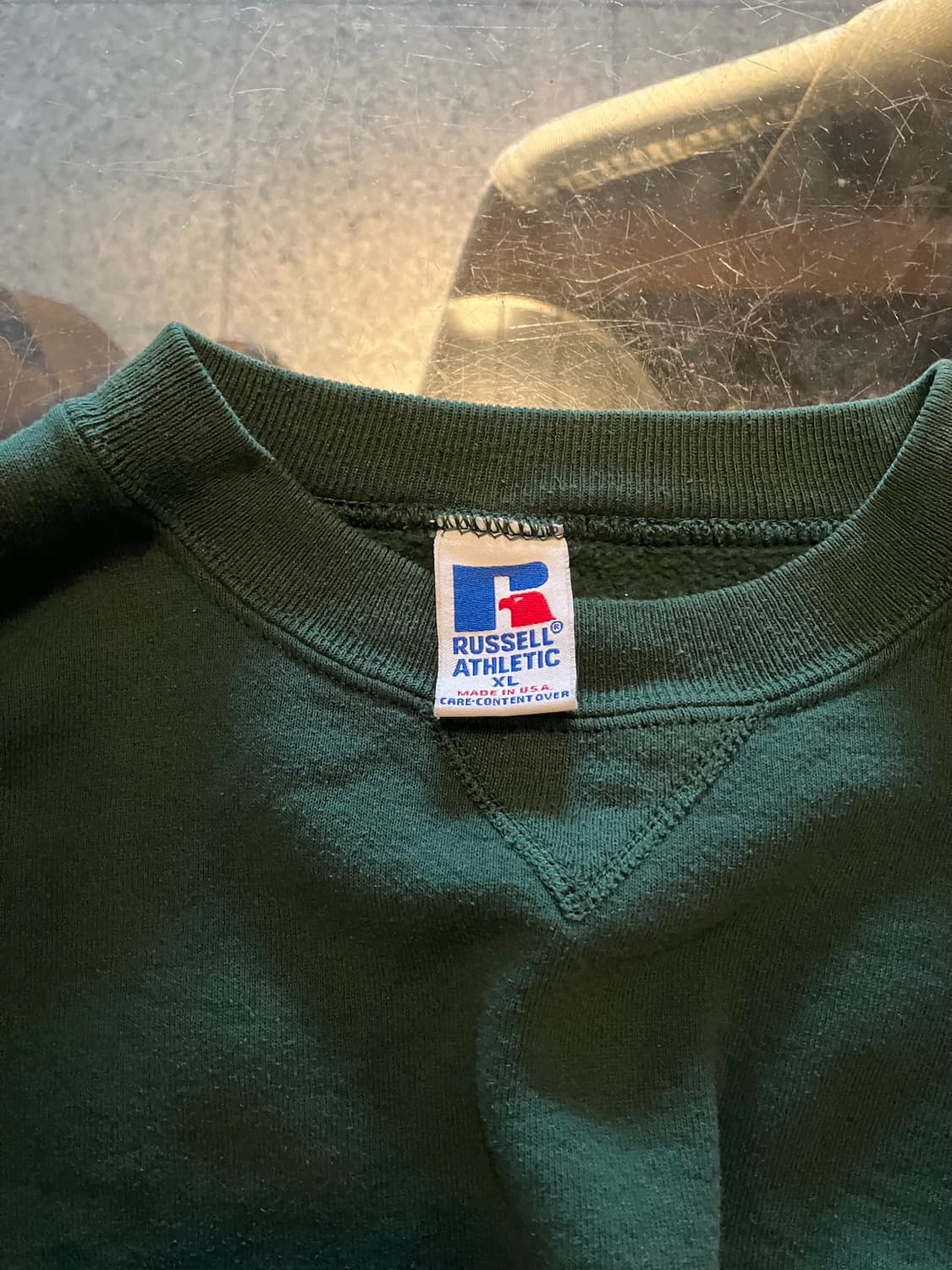 90s USA 빈티지 러셀 플레인 스웻 셔츠 맨투맨 상품이미지5