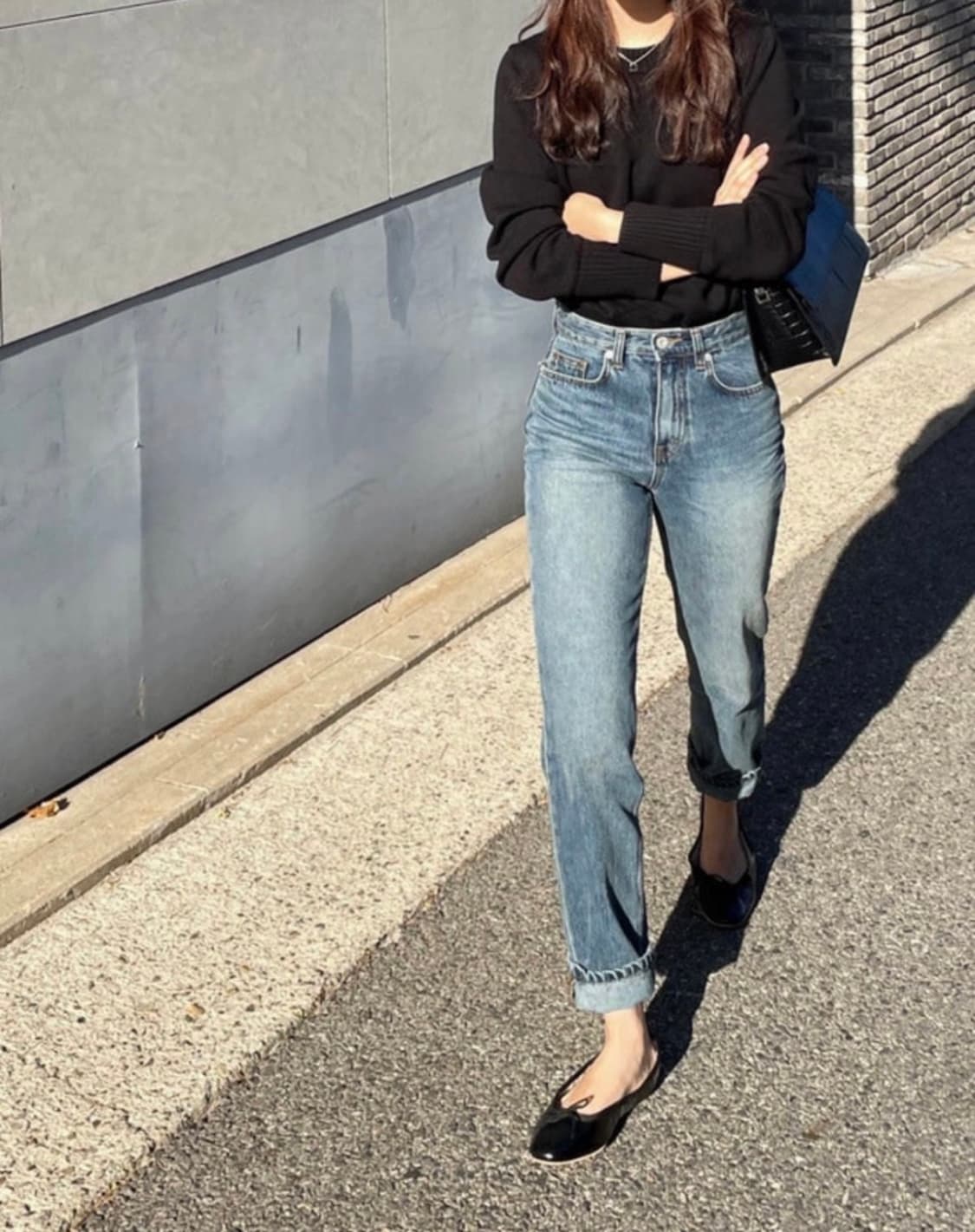 노멜렛 본스트레이트 워시드 데님 상품이미지2