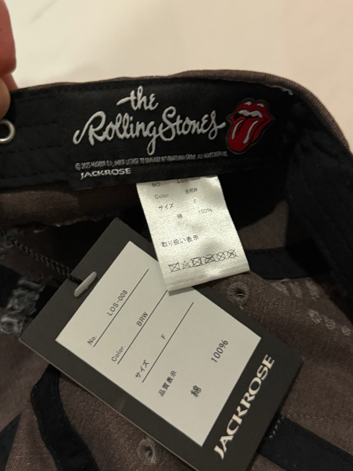 잭로스 B-TRS-Lips&Tongue 시그니처 롤링스톤즈 볼캡 상품이미지3