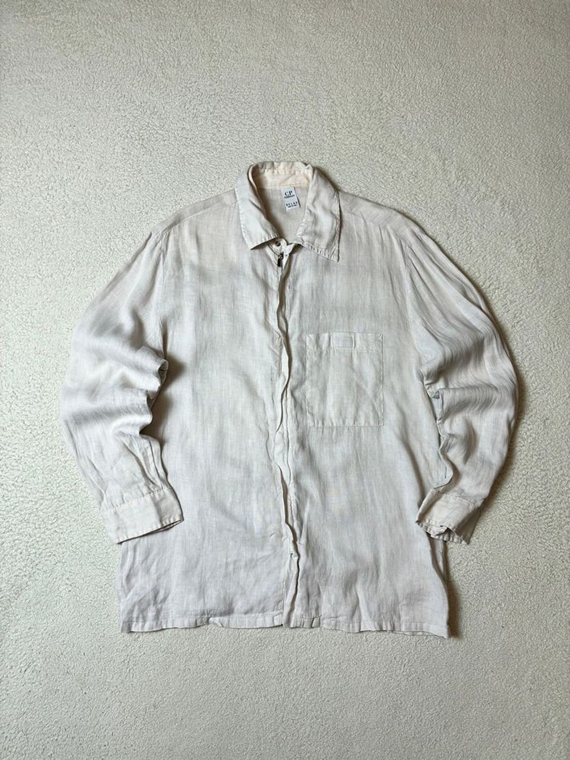 cp컴퍼니 90's 린넨 솔리드 셔츠 PN7336 상품이미지1