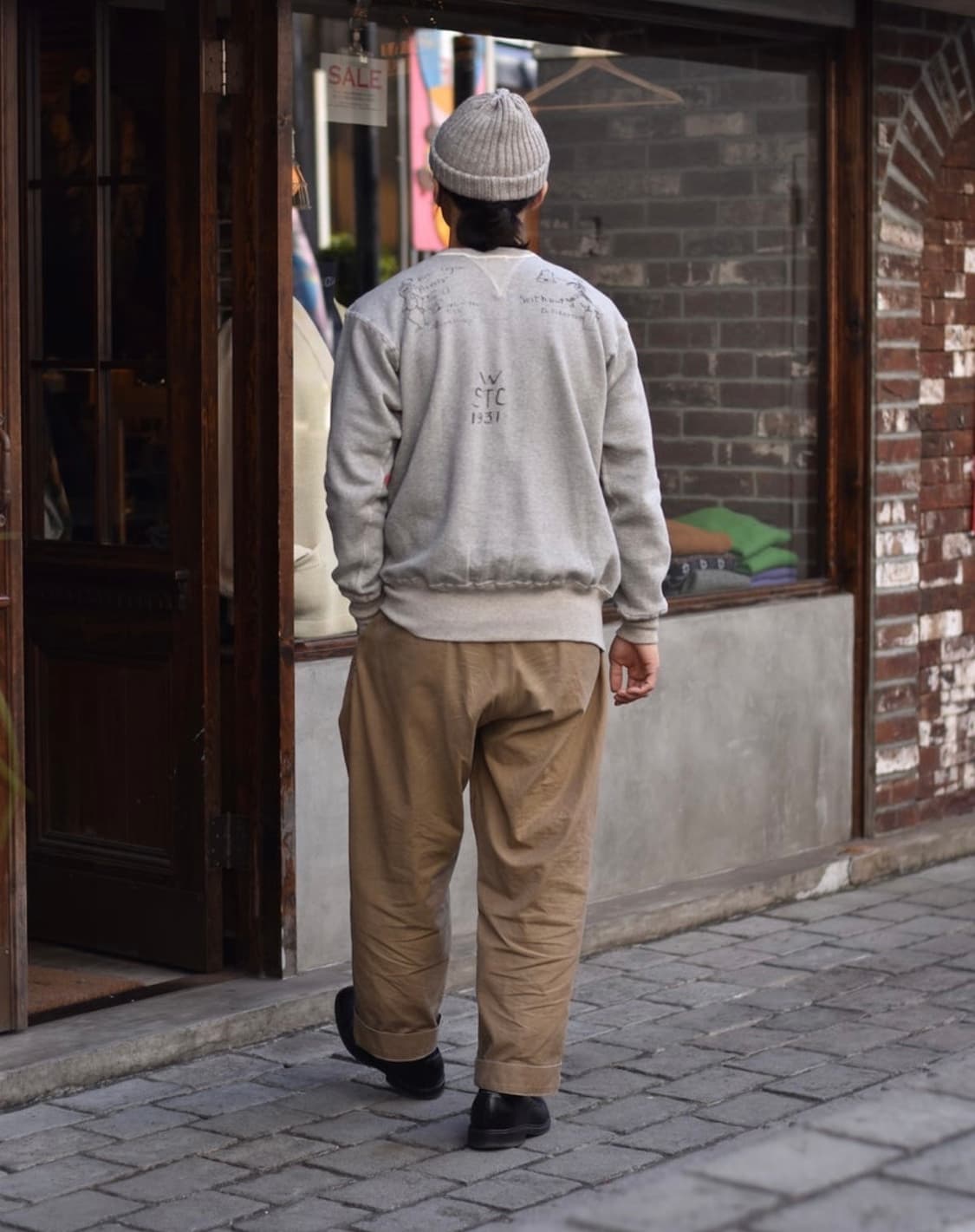 웨어하우스 Patsy 그레이 스웻셔츠 44 상품이미지8