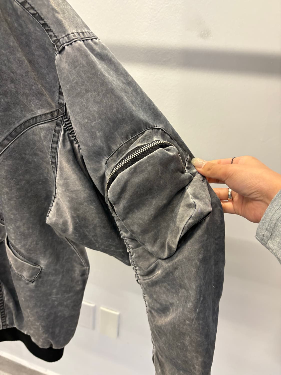 Eden washed shirring jacket 상품이미지3