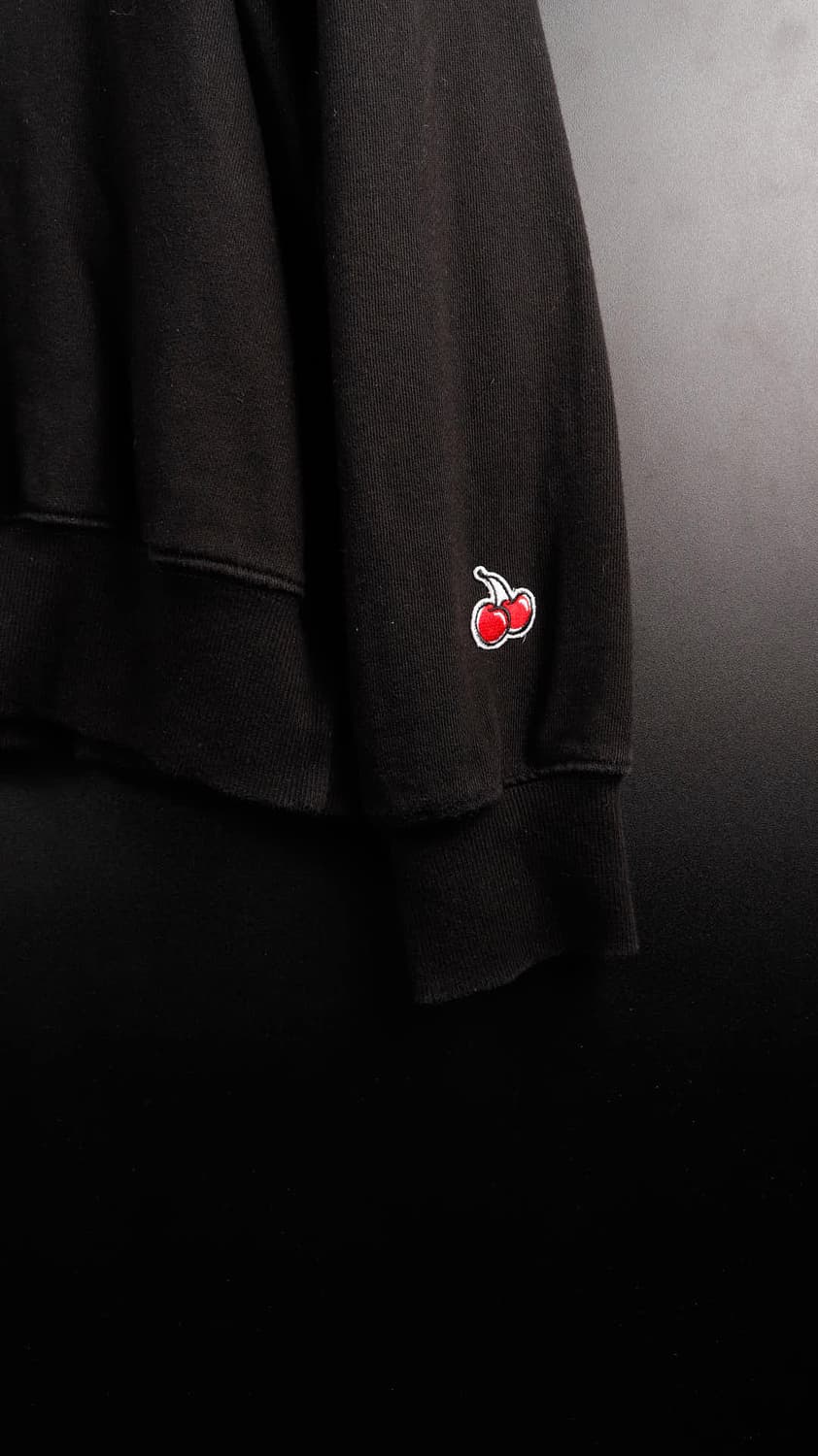 키르시 블랙 후드티 상품이미지4