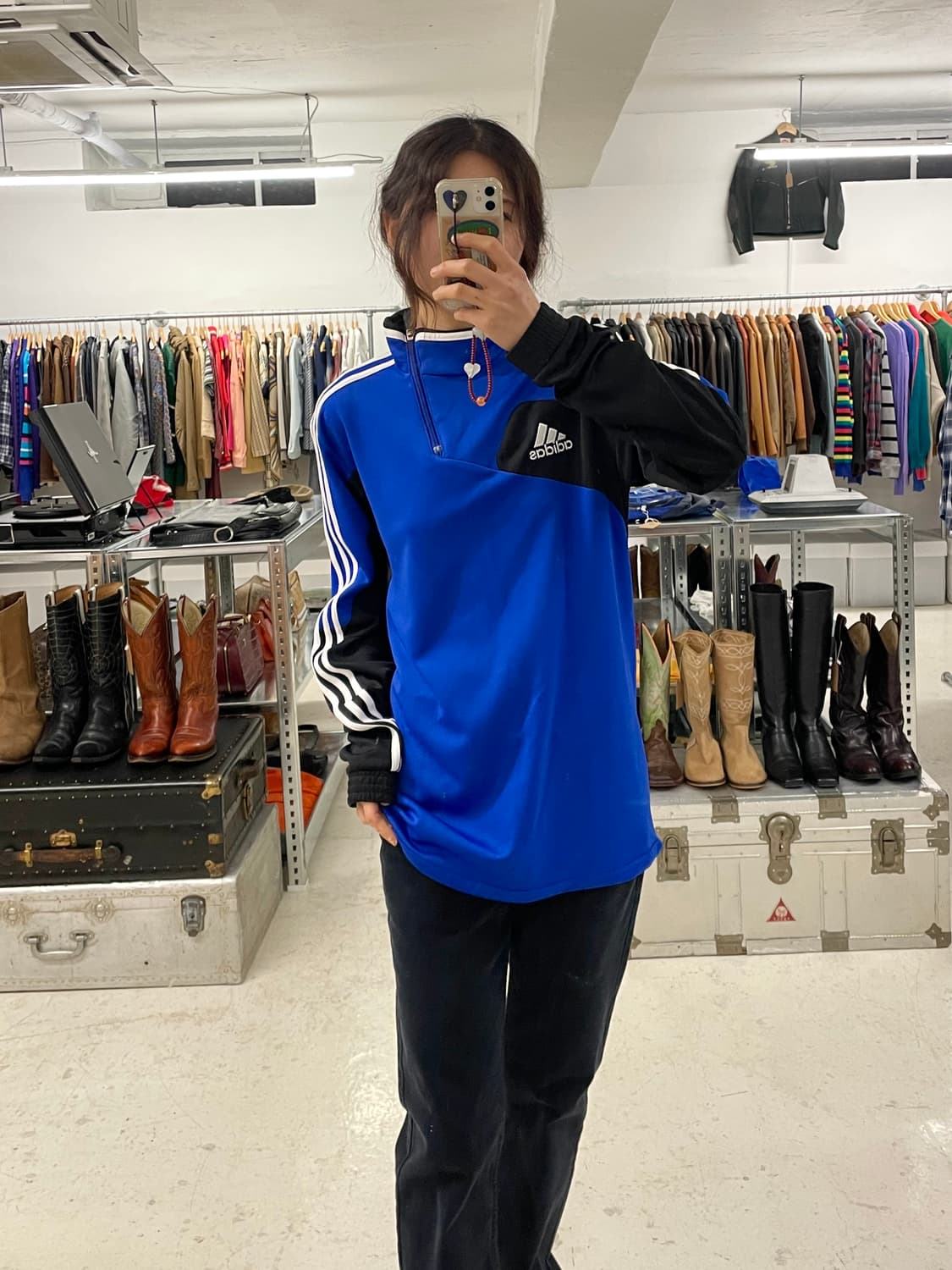 ADIDAS side zipper jersey 아디다스 사이드 지퍼 져지 상품이미지9