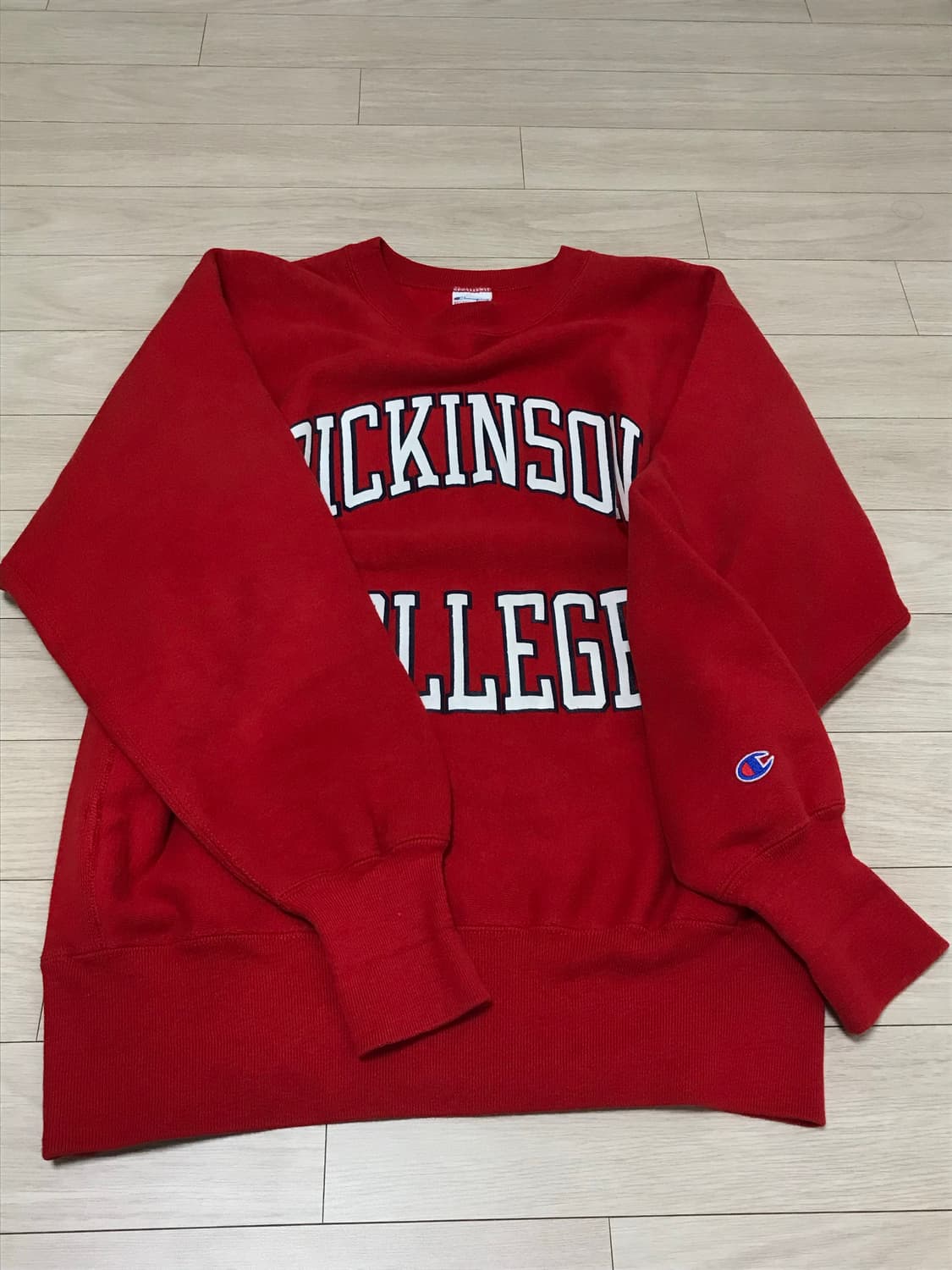 챔피온 빈티지 스웨트 셔츠 상품이미지1