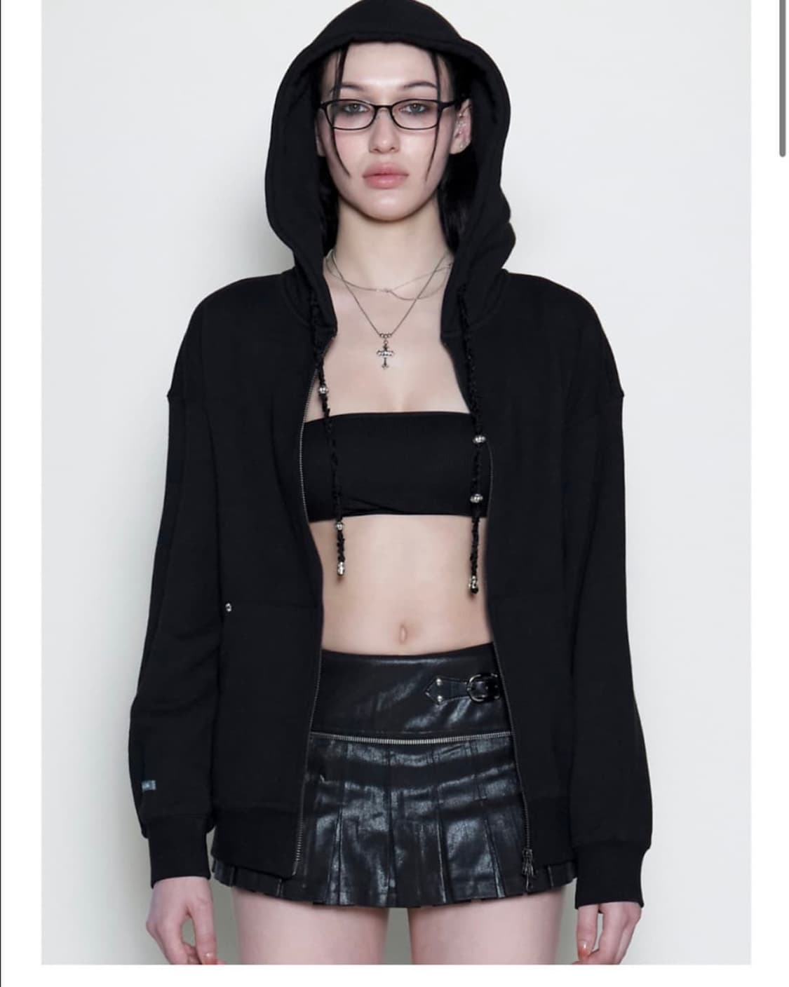 힐다 스파이더 후드 집업 상품이미지1