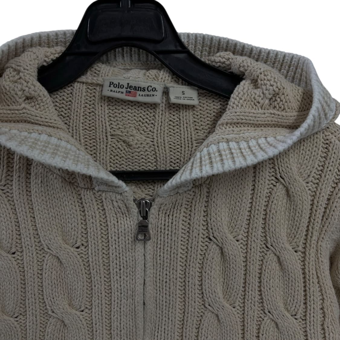 폴로랄프로렌진스 우먼 니트 투웨이 집업 상품이미지3