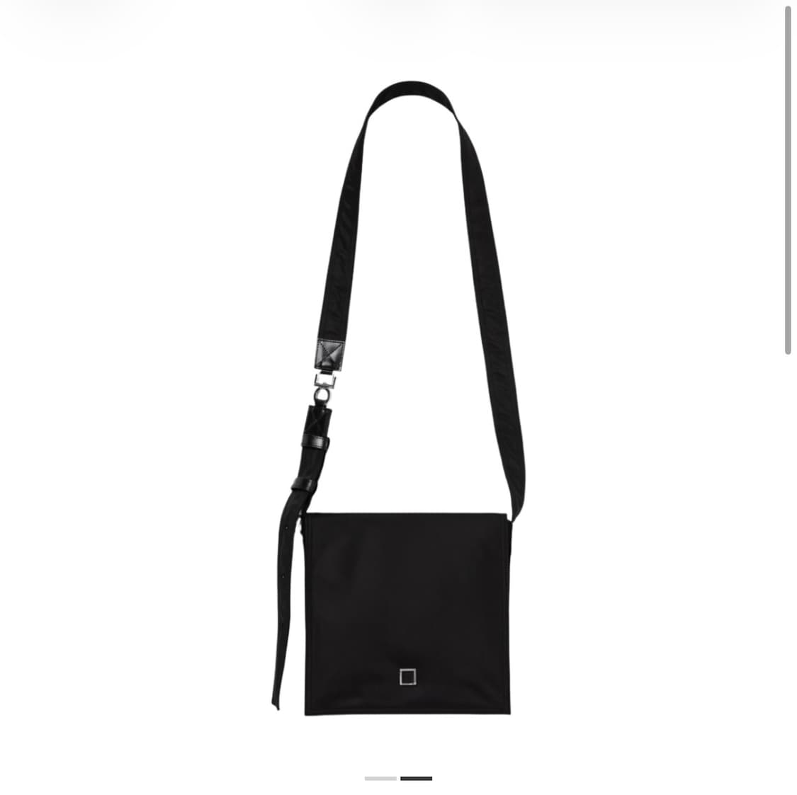 우영미 나일론 크로스바디 백 블랙 상품이미지2
