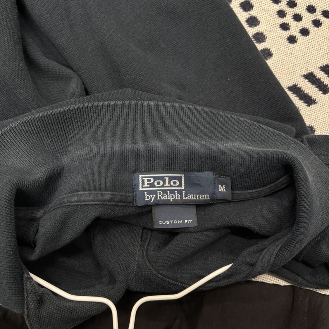 폴로 랄프로렌 커스텀핏 네이비 긴팔카라티 M P00015 상품이미지6