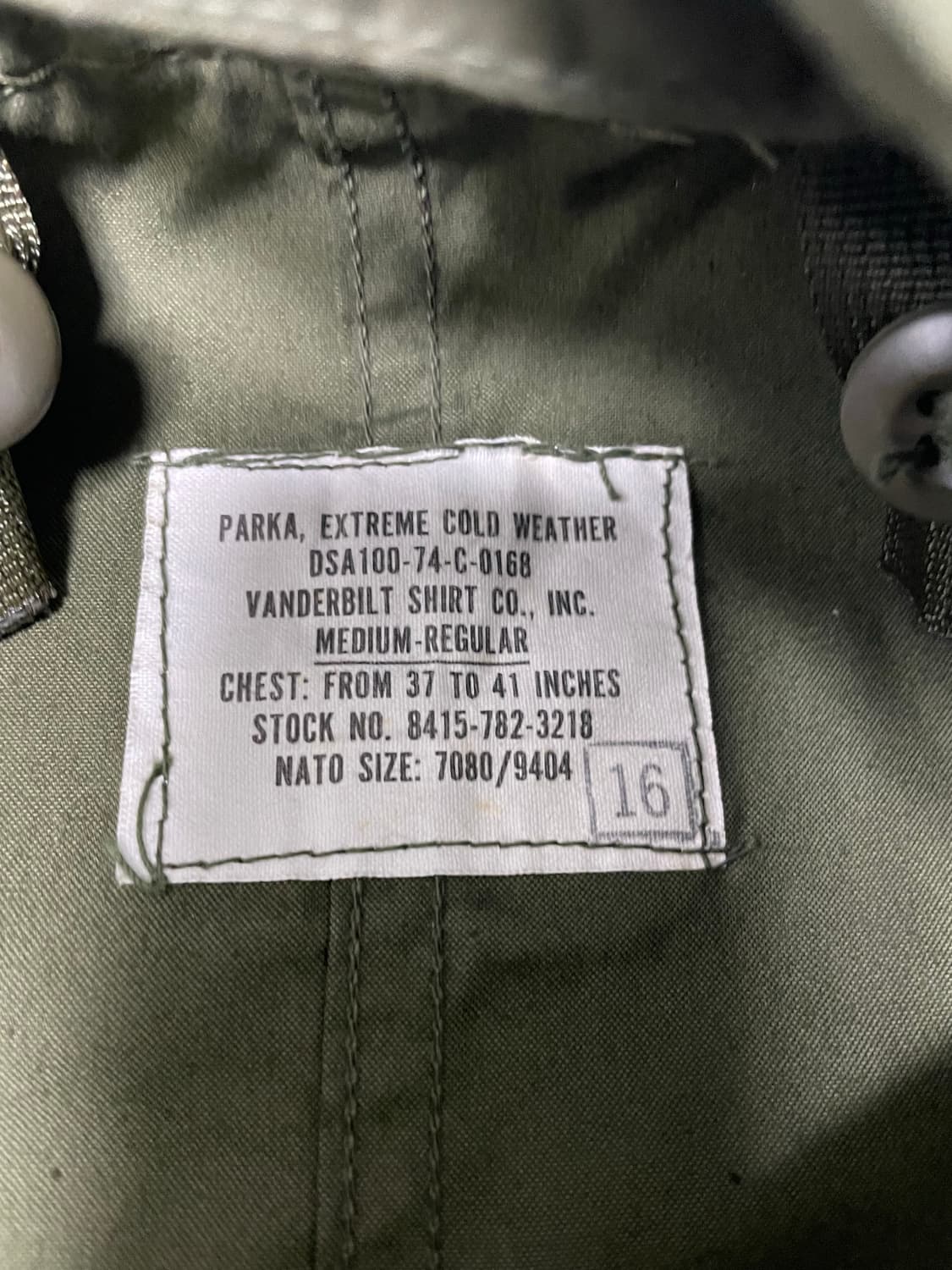 m65 og 피쉬테일 오리지널 개파카 미디움 세트 상품이미지3