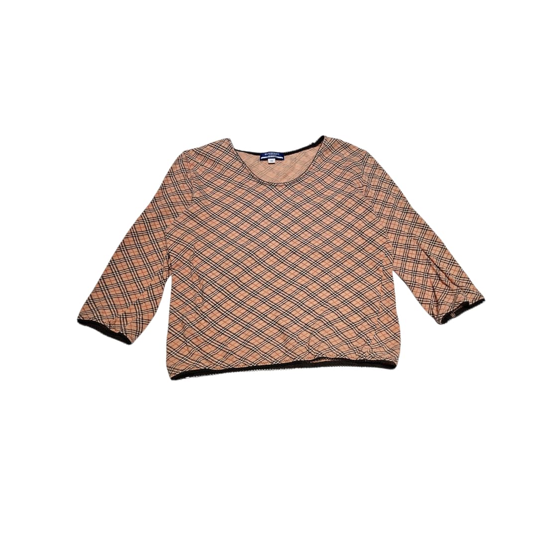 버버리 노바체크 티셔츠[S~M] 상품이미지1