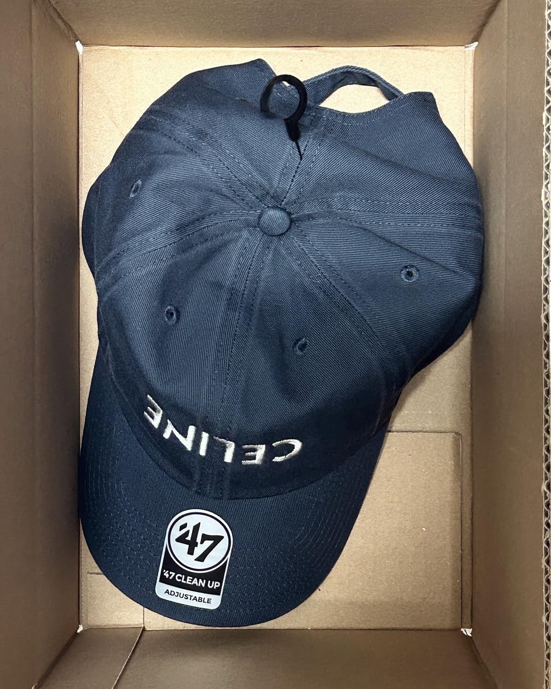 nptsss 셀린 남색 볼캡 상품이미지1