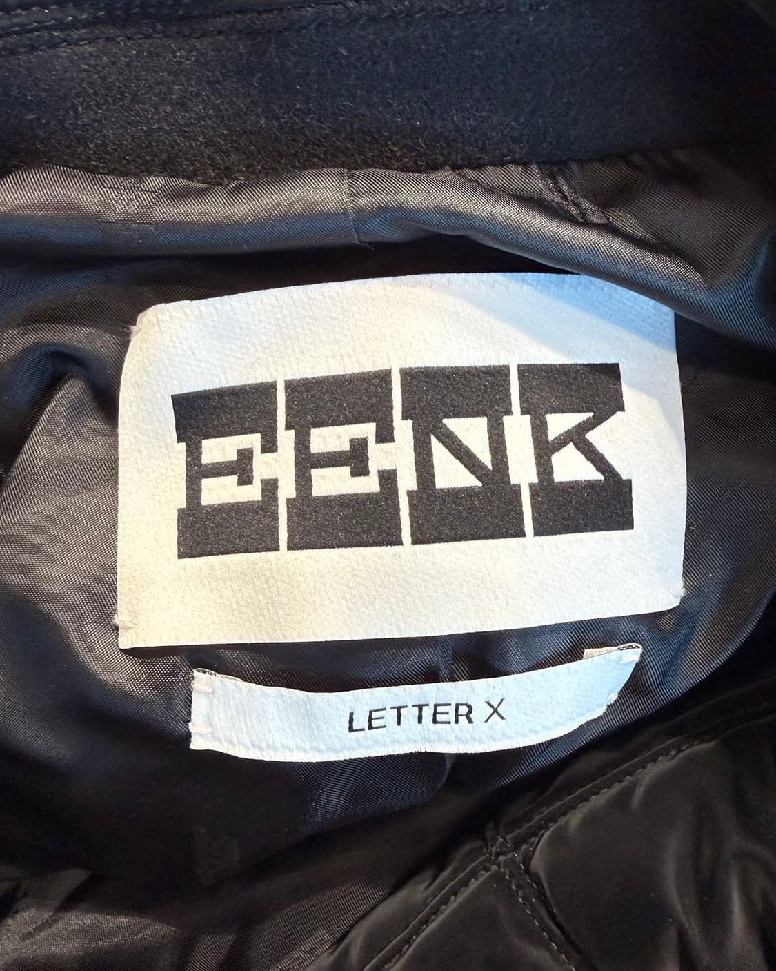 잉크 블랙 XO 싱글 포켓 퀼팅 자켓  상품이미지8